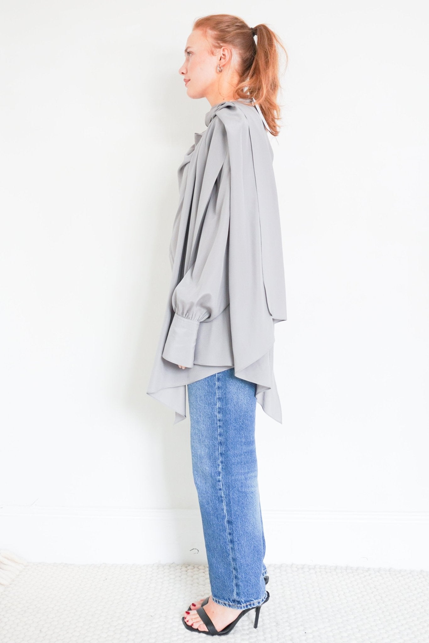 Joseph Grey Silk Blouse RRP £500 | Authentic Preloved - Reloved Again