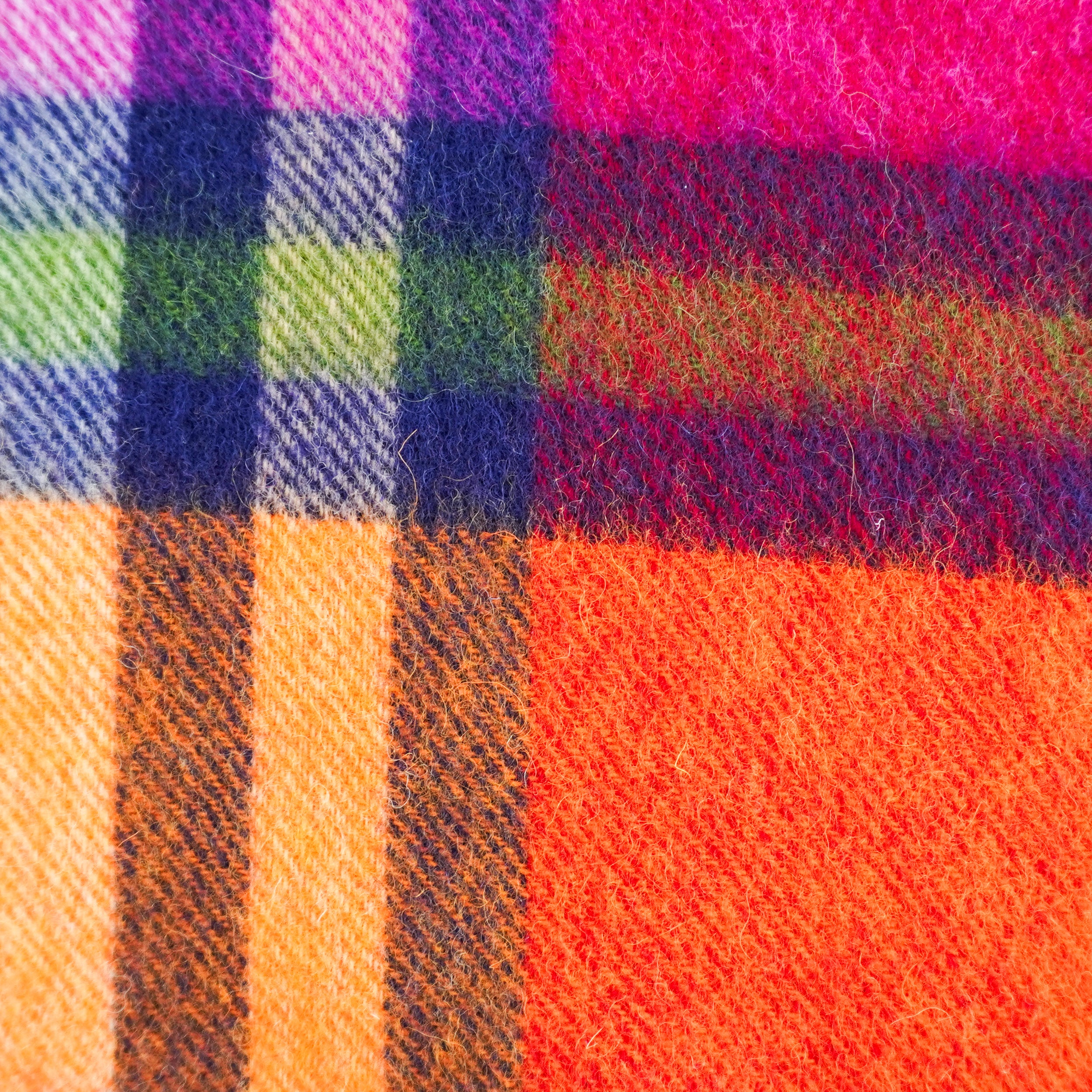 kate-spade-multicoloured-check-print-scarf-authentic-preloved-colour-detail-picture-Chelsea-london