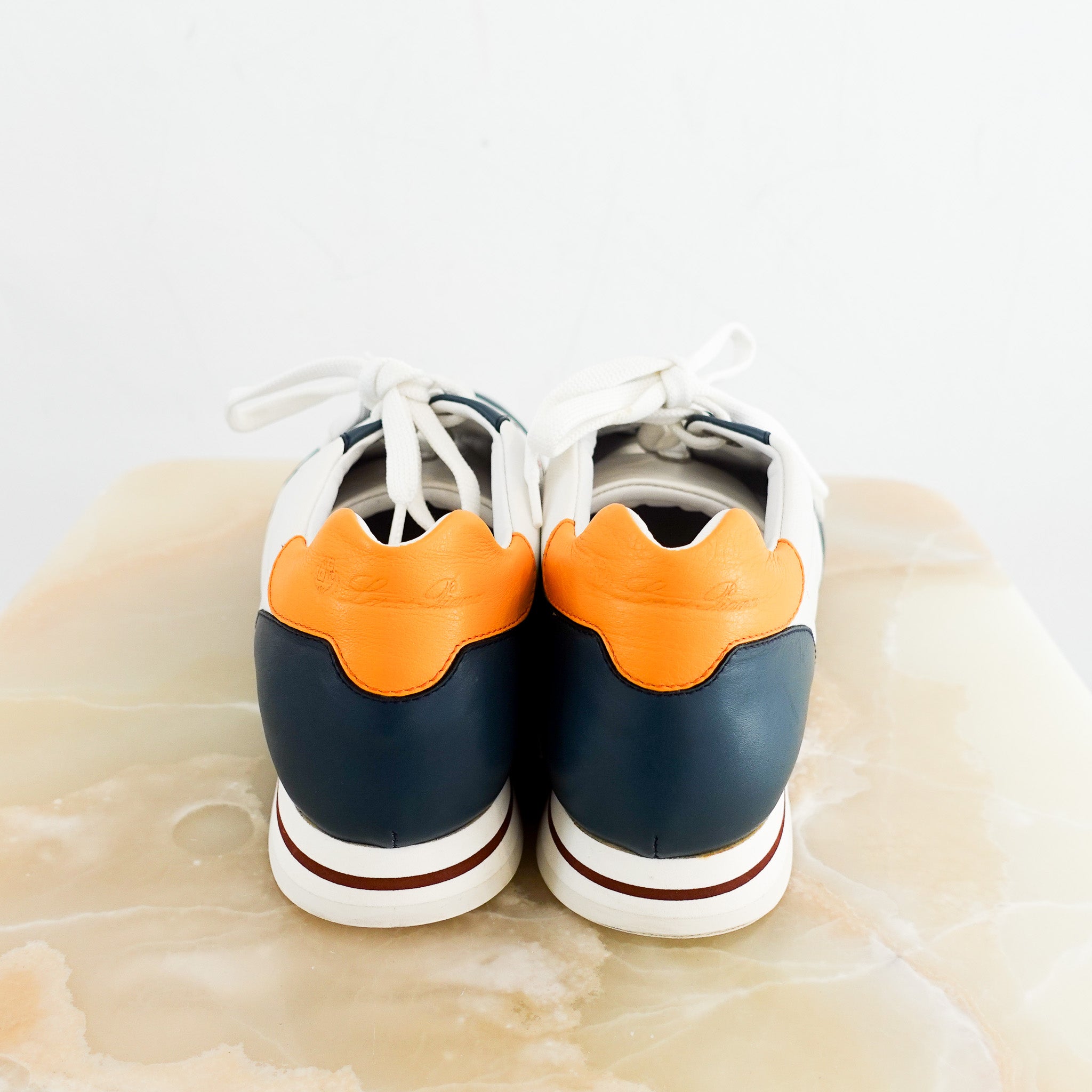 Loro Piana Leather Trainers RRP £800 | Authentic Preloved - Reloved Again