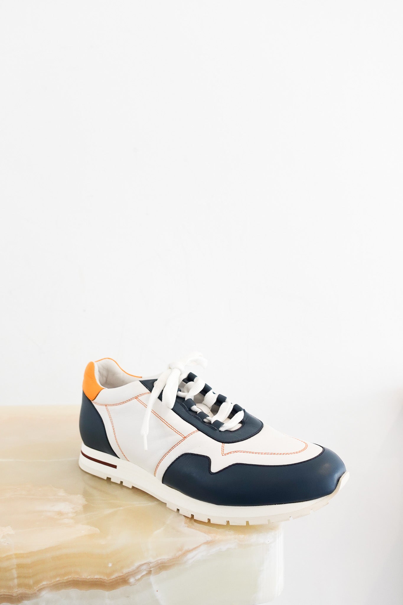 Loro Piana Leather Trainers RRP £800 | Authentic Preloved - Reloved Again