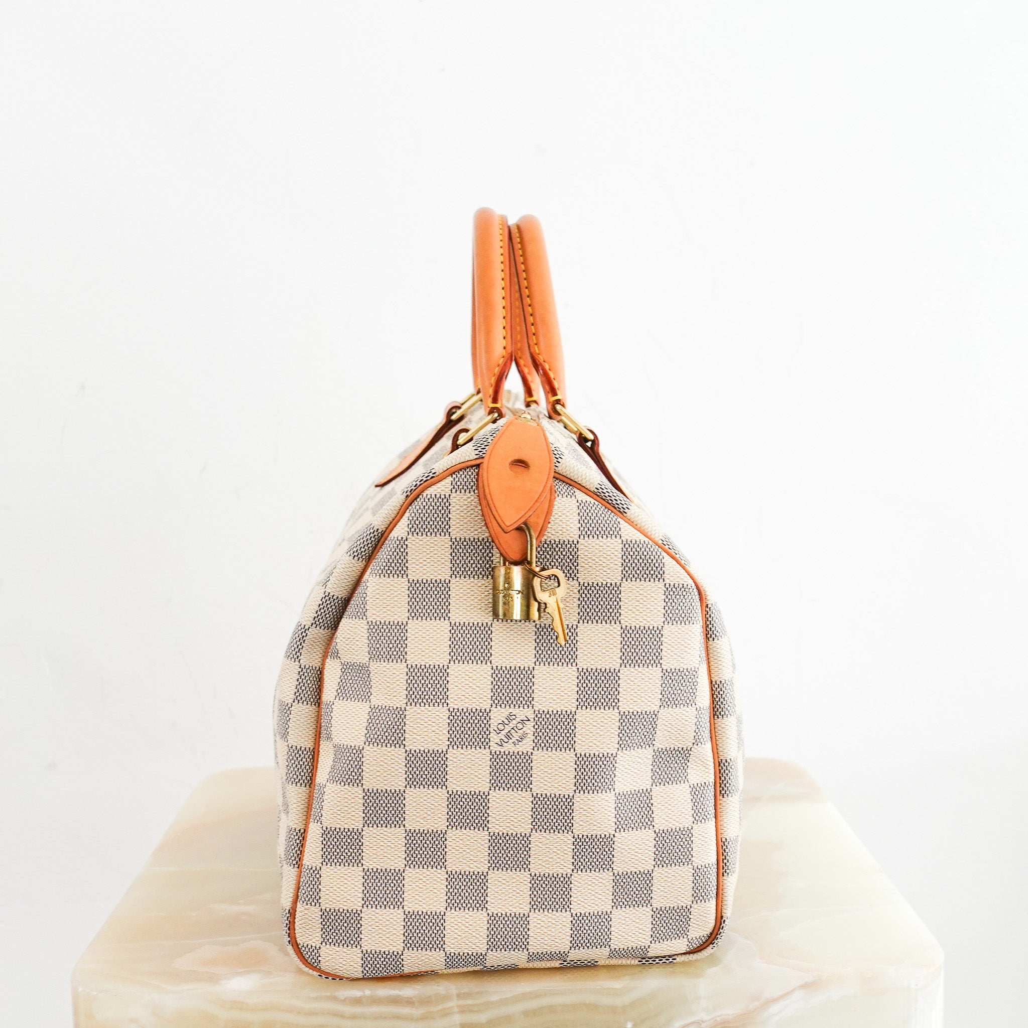 Louis Vuitton Damier Azur Speedy 30 Bag RRP £1390 | Authentic Preloved - Reloved Again