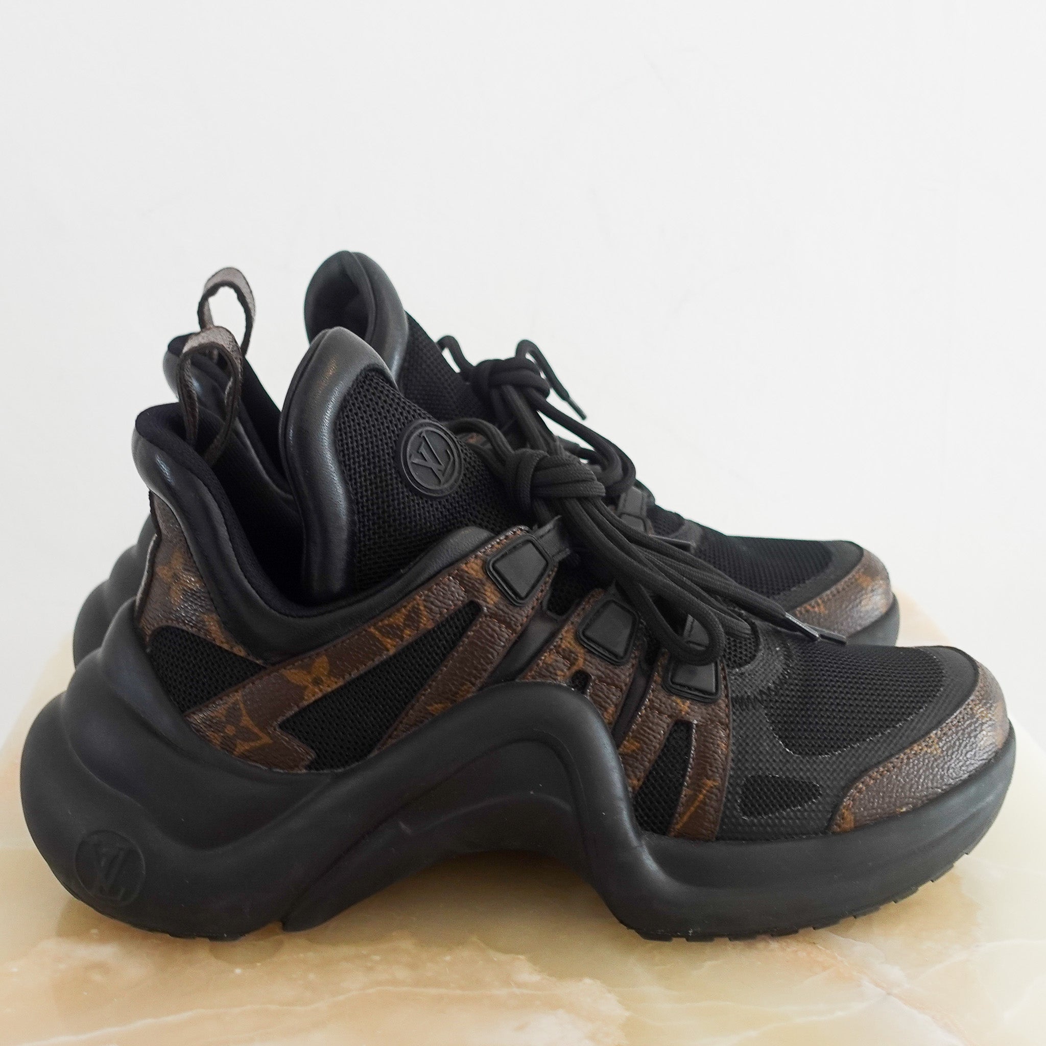 Louis Vuitton Monogram Archlight Trainers RRP £900| Authentic Preloved - Reloved Again