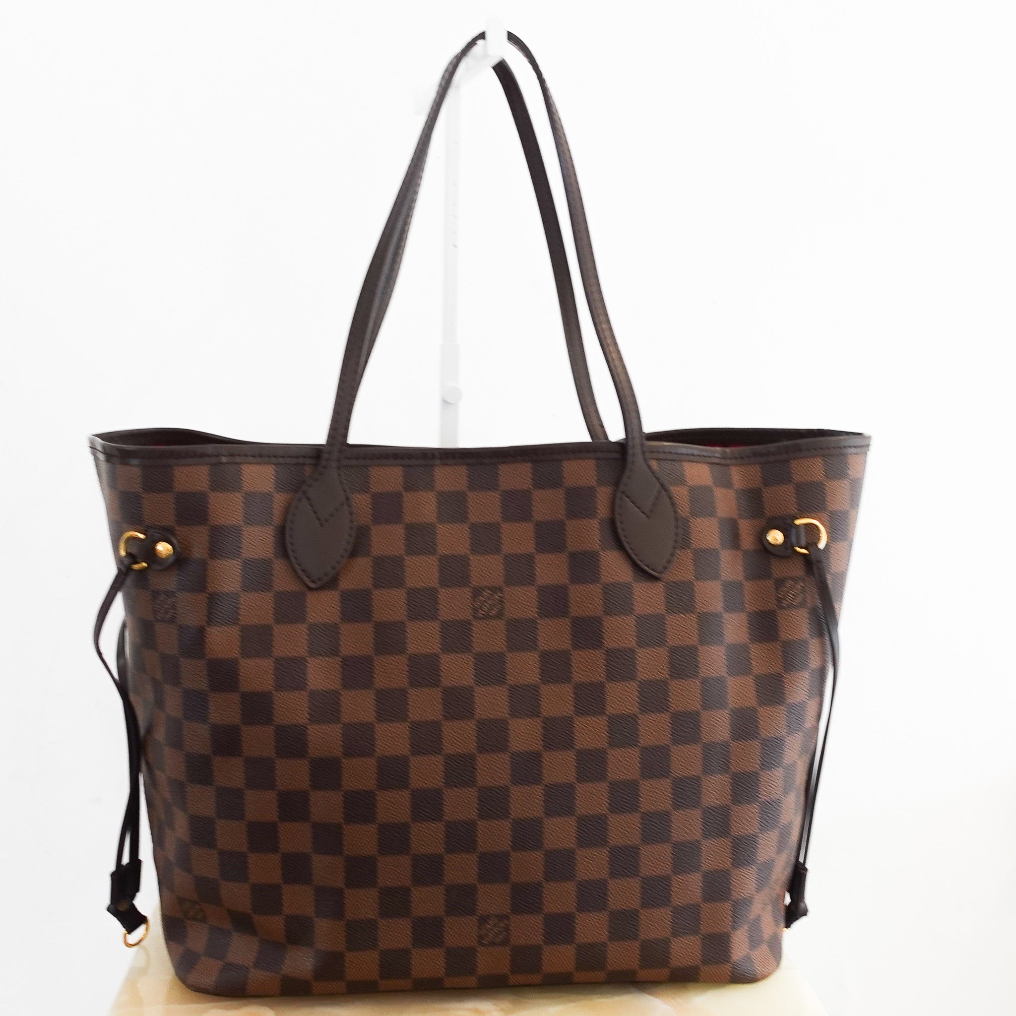Louis Vuitton Neverfull GM Damier Ebene Canvas Tote Bag RRP £1400 | Authentic Preloved - Reloved Again