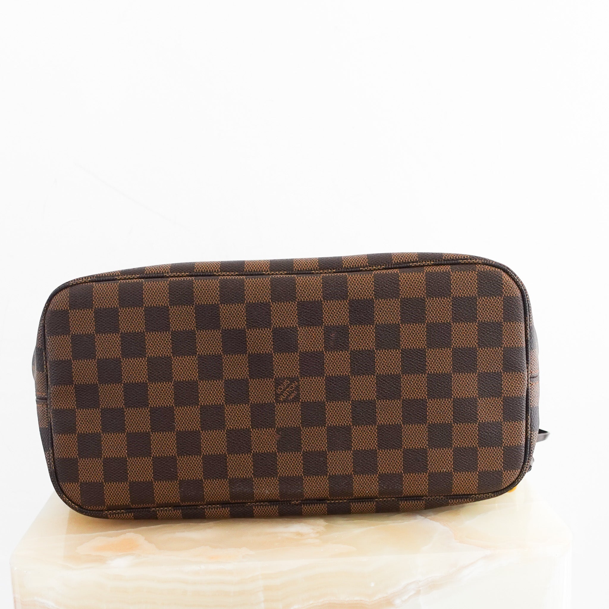 Louis Vuitton Neverfull GM Damier Ebene Canvas Tote Bag RRP £1400 | Authentic Preloved - Reloved Again