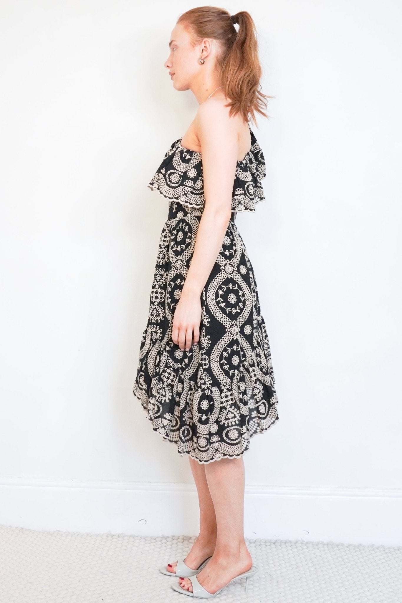 LoveShackFancy Black Dress (RRP £350) | Authentic Preloved - Reloved Again