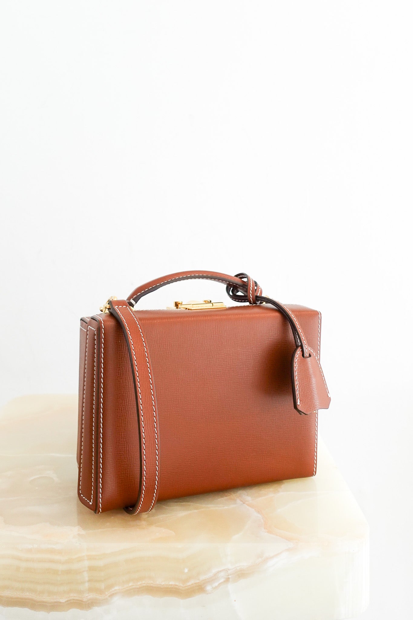 Mark Cross Grace Box Bag | Authentic Preloved - Reloved Again