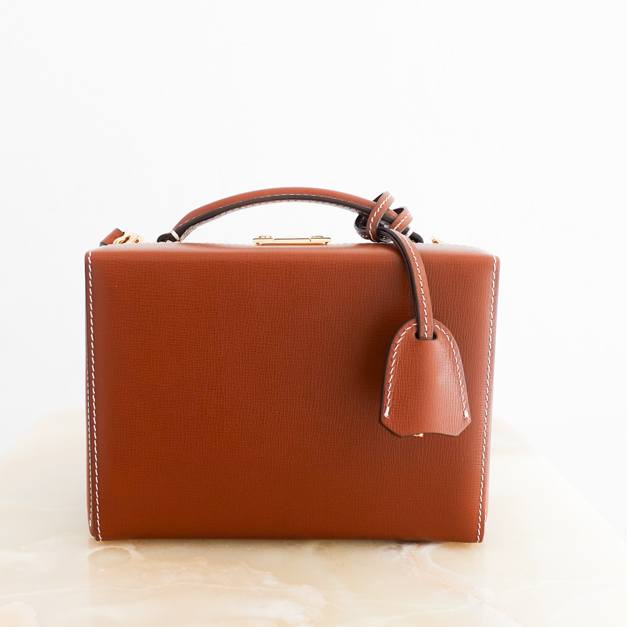 Mark Cross Grace Box Bag | Authentic Preloved - Reloved Again
