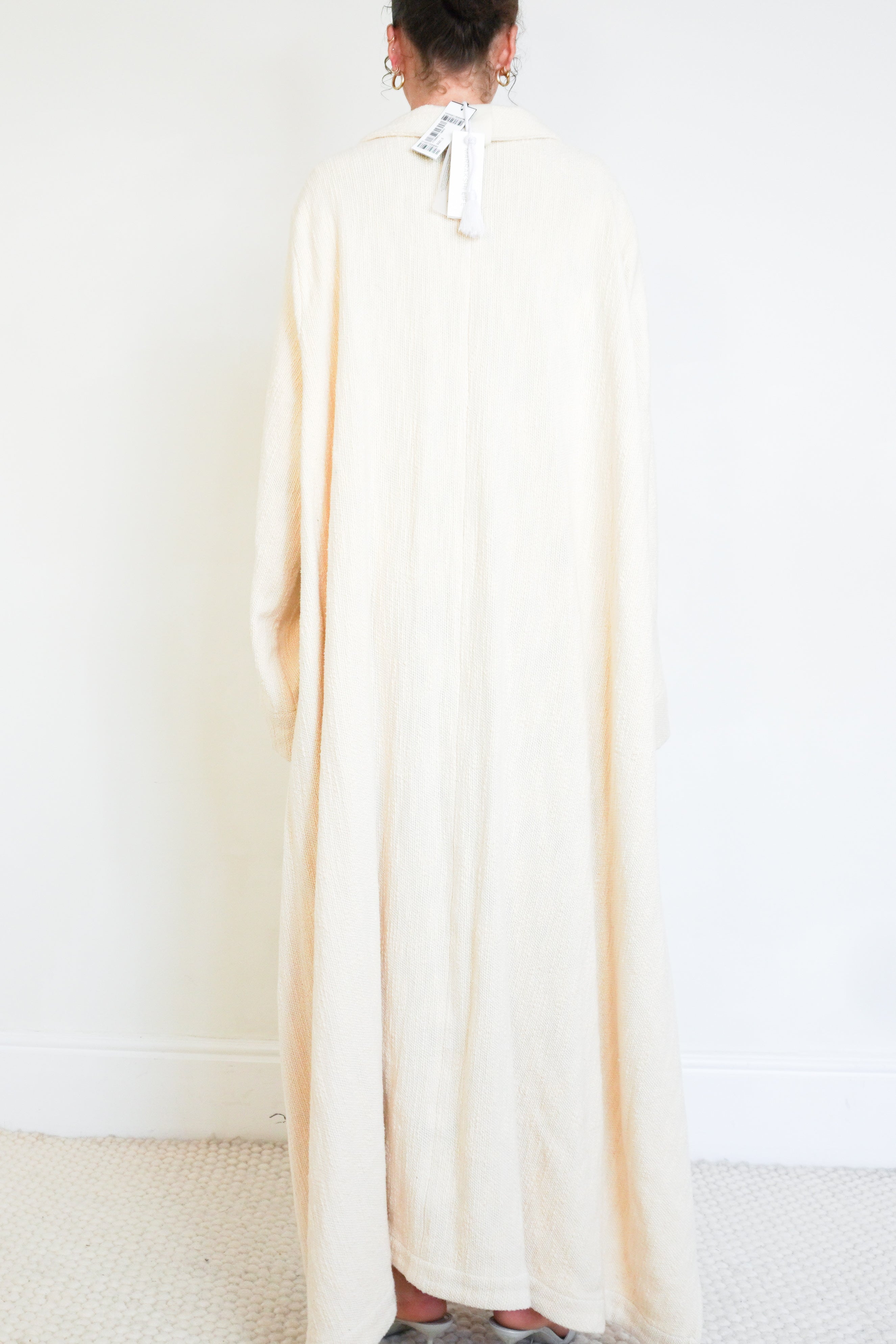 Back image of the Marrakshi Life dress showing the length. 