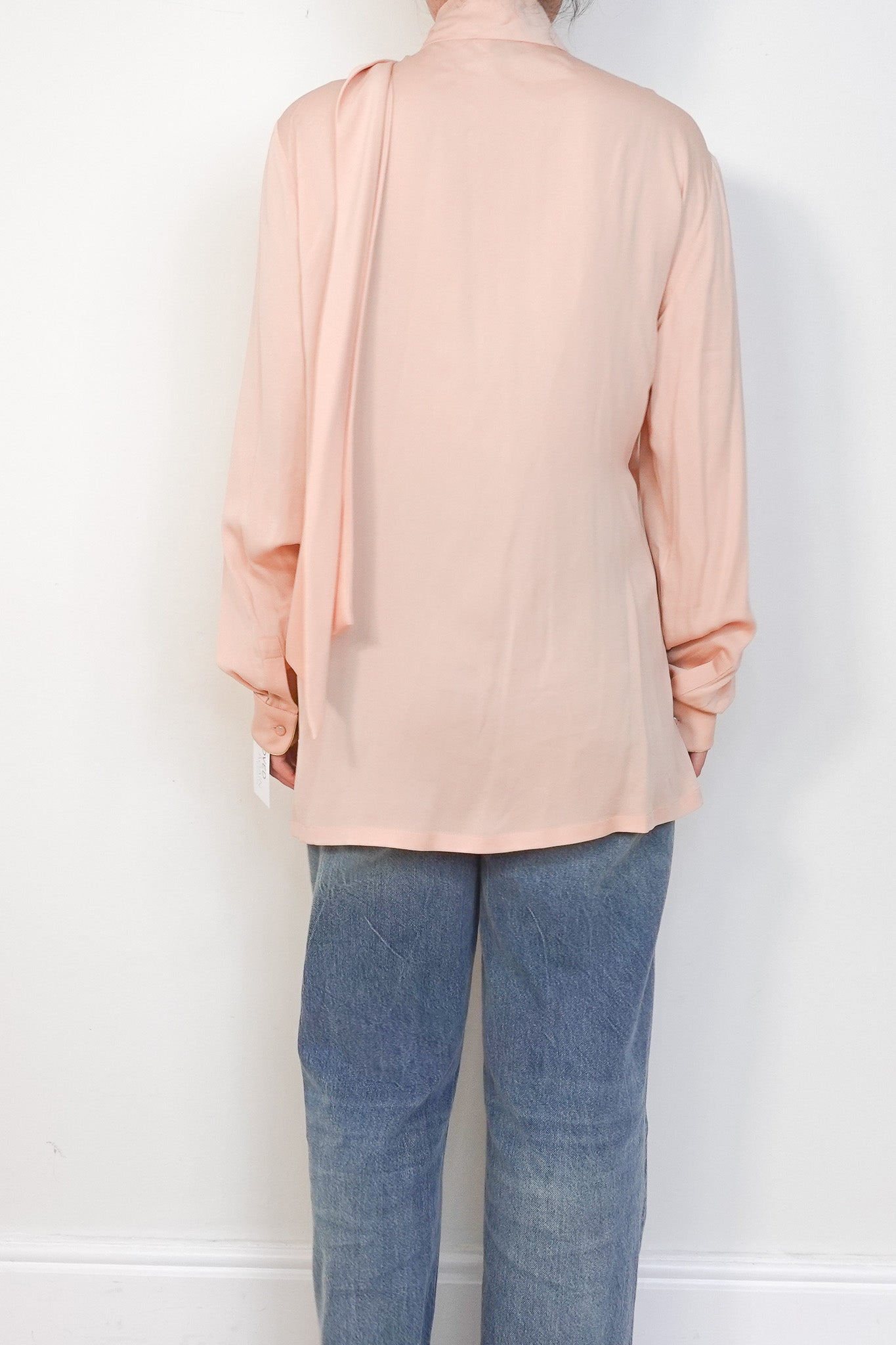 MaxMara Pink Silk Blouse | Authentic Preloved - Reloved Again