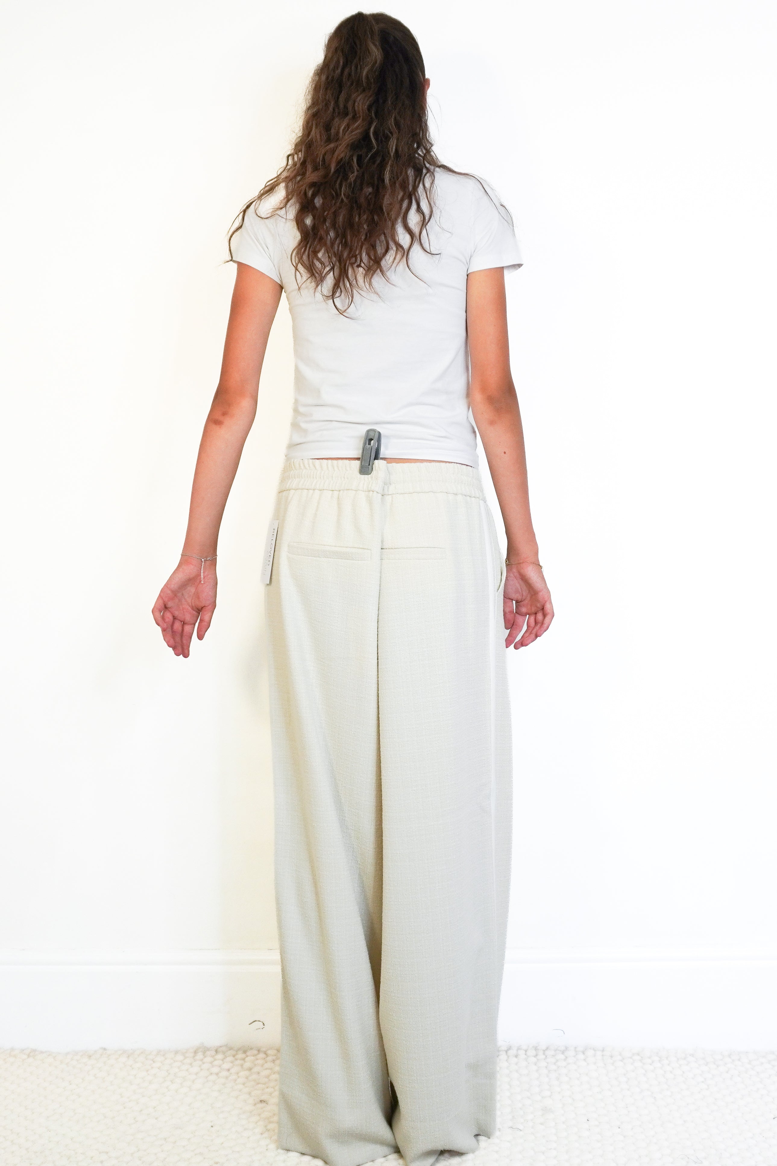 Back picture of the ME+EM wide leg trousers