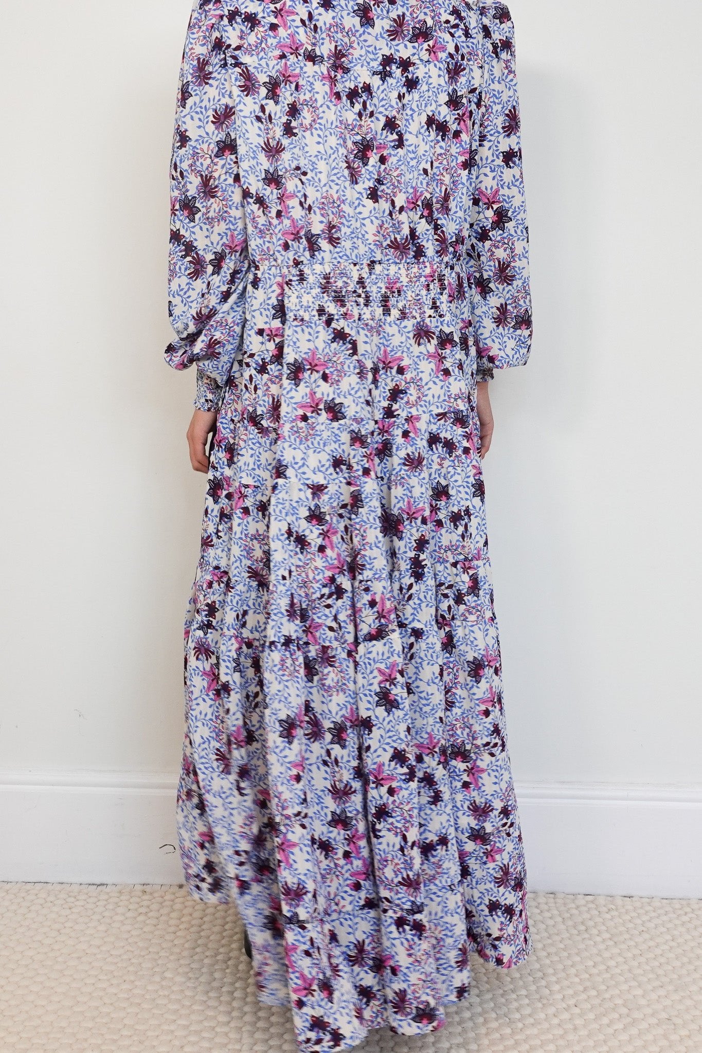 ME+EM Floral Maxi Dress with Belt RRP £250 | Authentic Preloved - Reloved Again