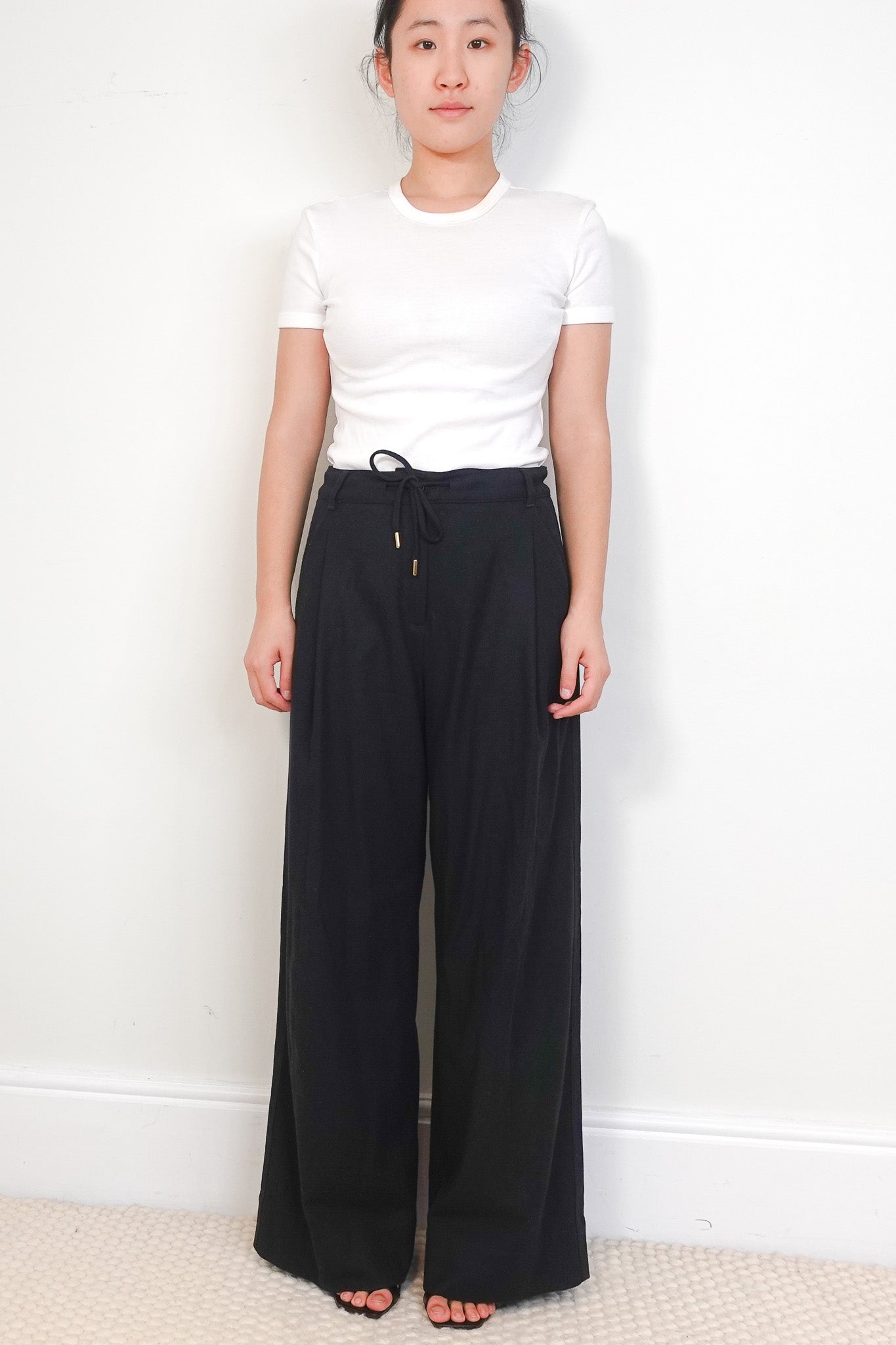 ME+EM Green Wide Leg Trousers RRP £175 | Authentic Preloved - Reloved Again