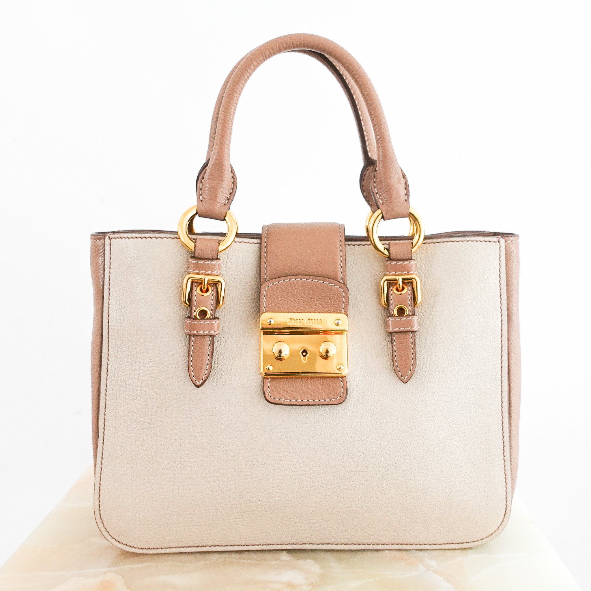 miu-miu-madras-bag-beige-front-picture-chelsea-london