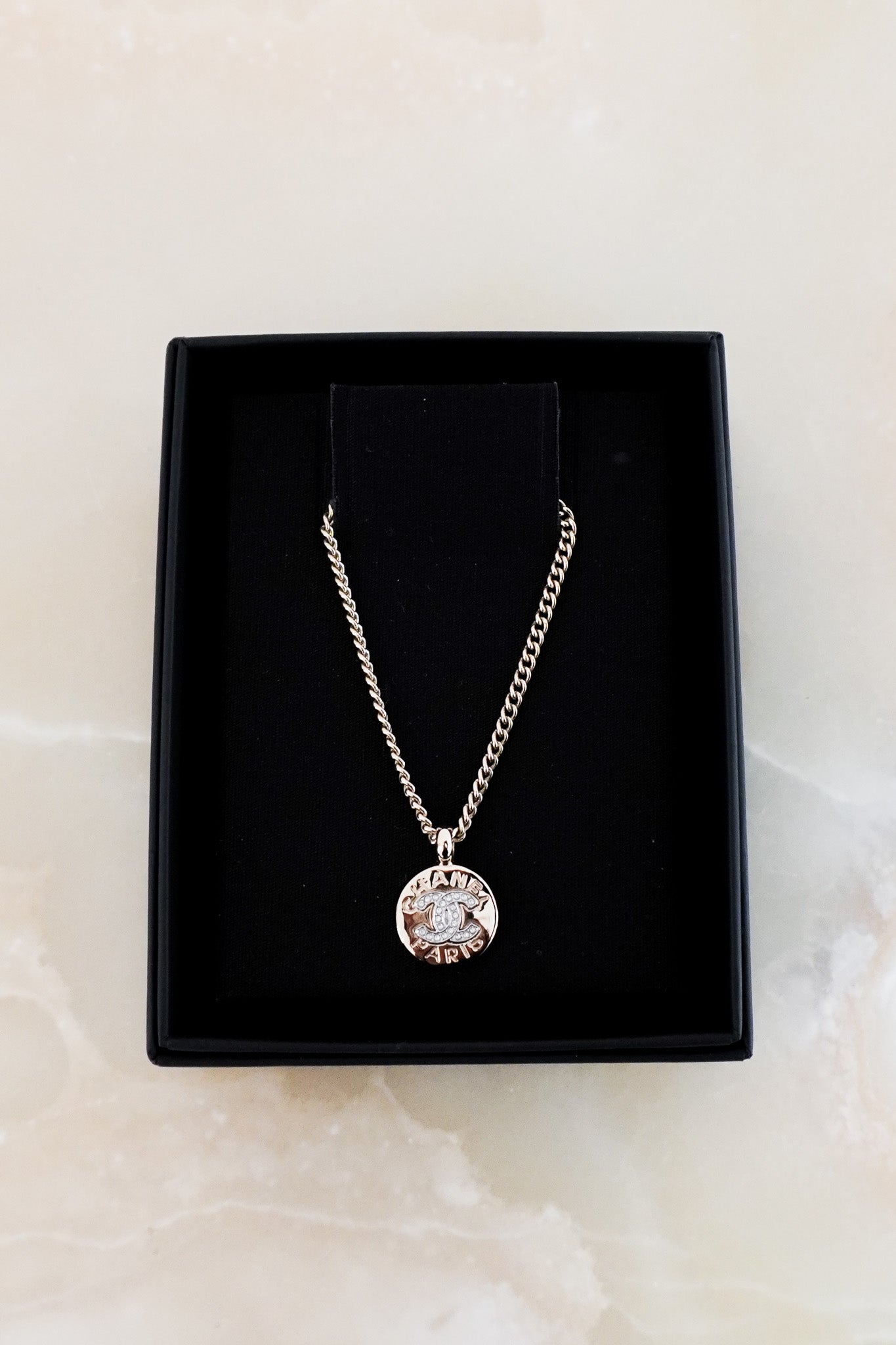 DMChanel CC Pendant Necklace RRP £750 | Authentic Preloved - Reloved Again