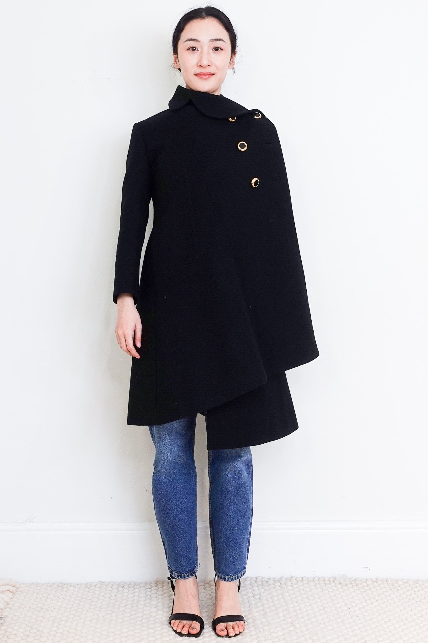 new-balenciaga-black-wool-coat-front-picture-chelsea-london