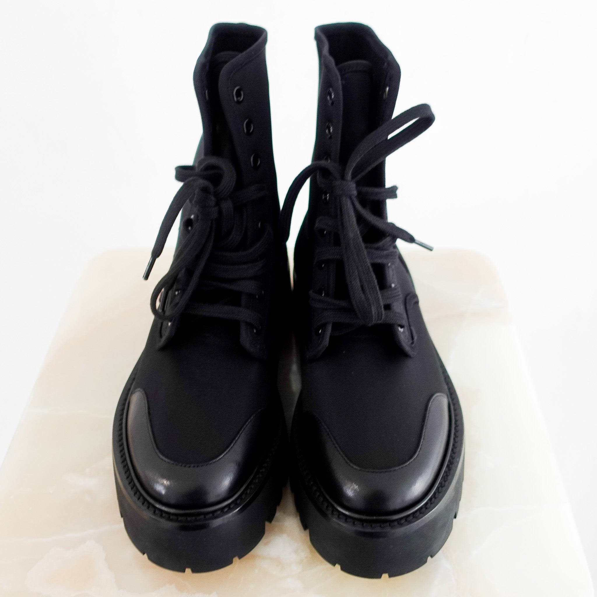 new-current-season-celine-bulky-laced-up-boots-front-picture-chelsea-london