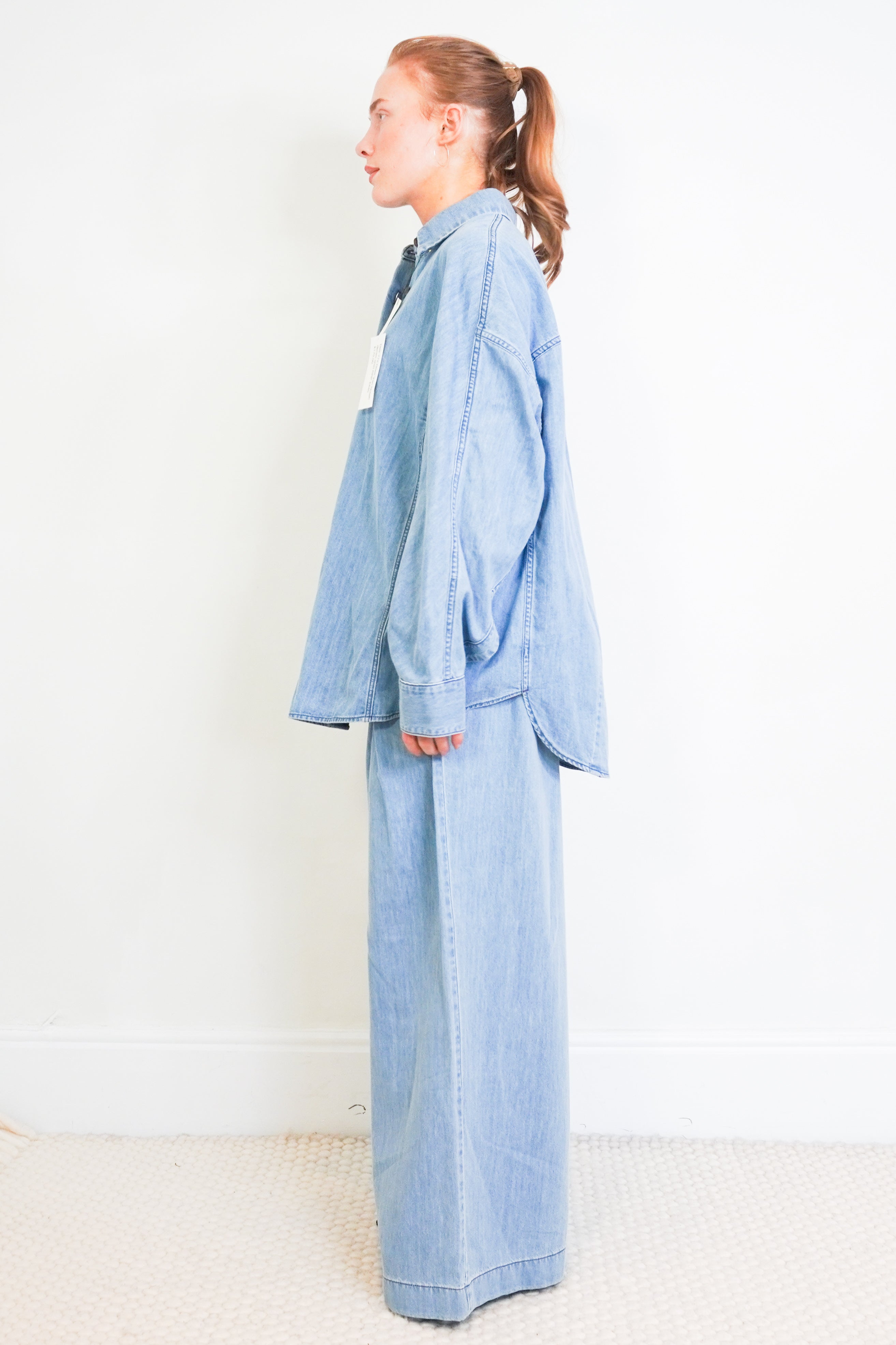 new-dries-van-noten-denim-shirt-current-season-authentic-preloved-side-picture-Chelsea-london