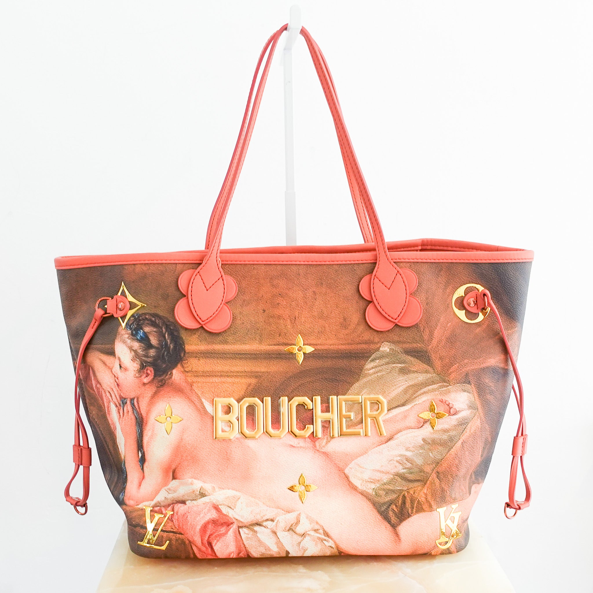 new-louis-vuitton-limited-edition-jeff-koons-boucher-neverfull-mm-bag-front-picture-chelsea-london
