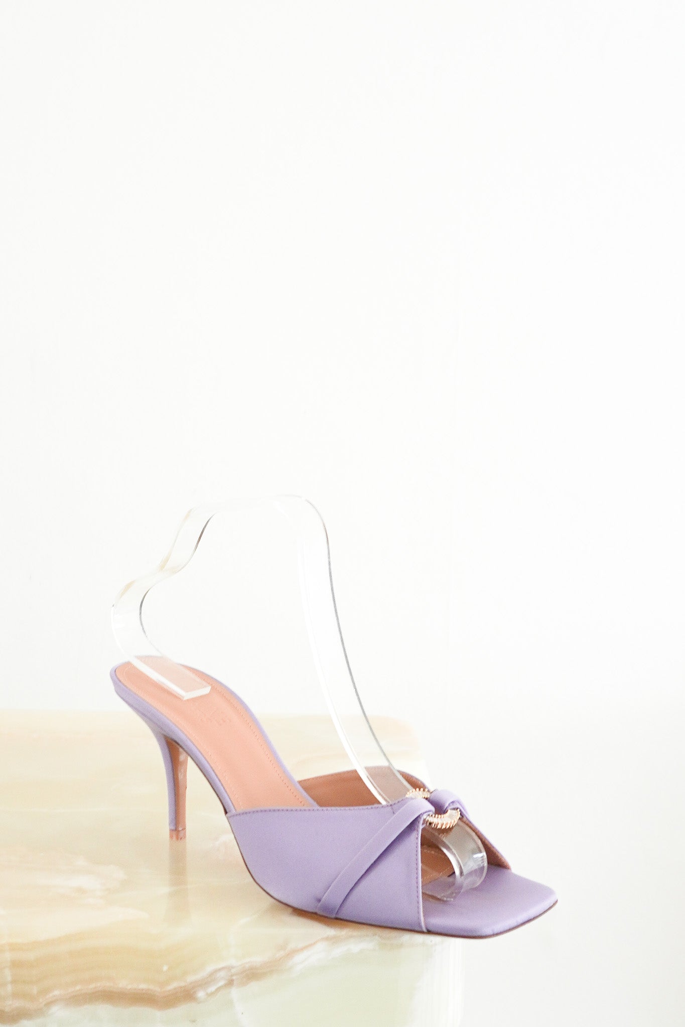 NEW Malone Soulier Purple Satin Mules (RRP £550) | Authentic Preloved - Reloved Again