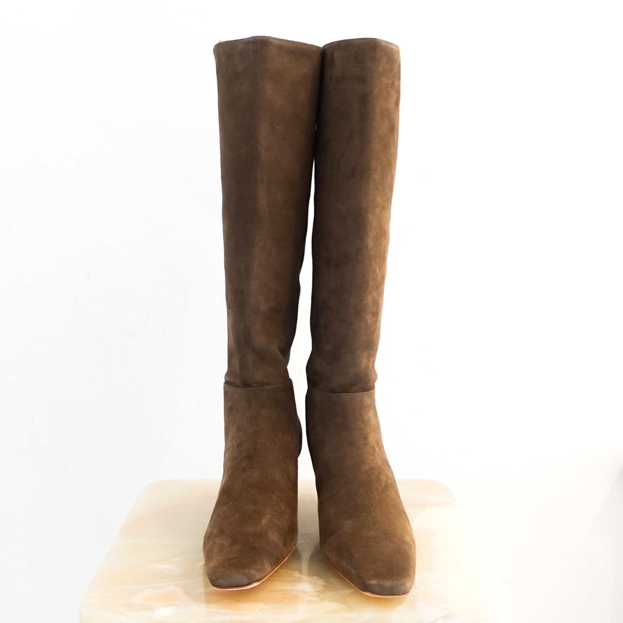new-reformation-remy-leather-suede-knee-high-boots-front-picture-chelsea-london