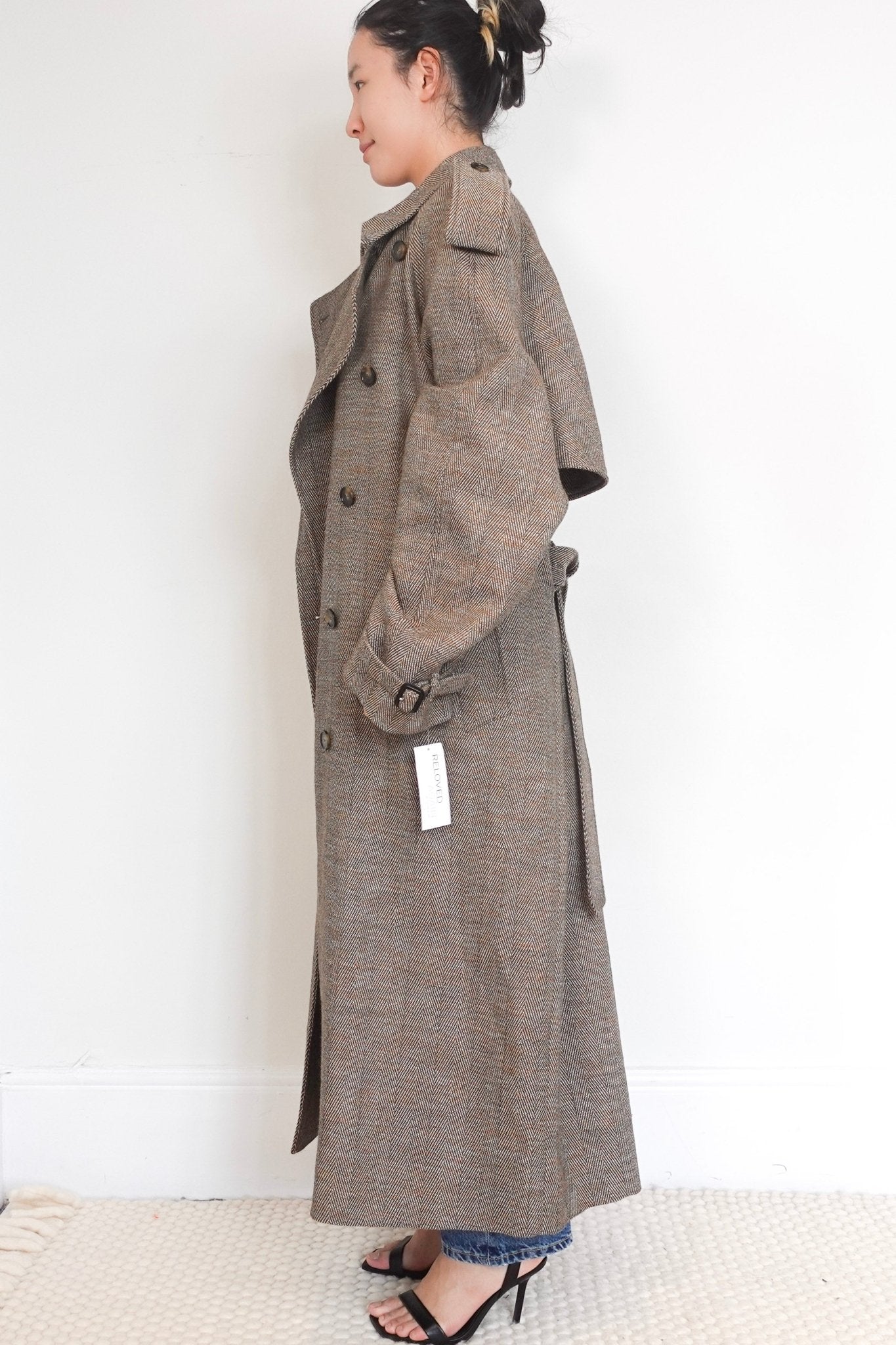 NEW Stella McCartney Brown Trench Coat RRP £2000 | Authentic Preloved - Reloved Again