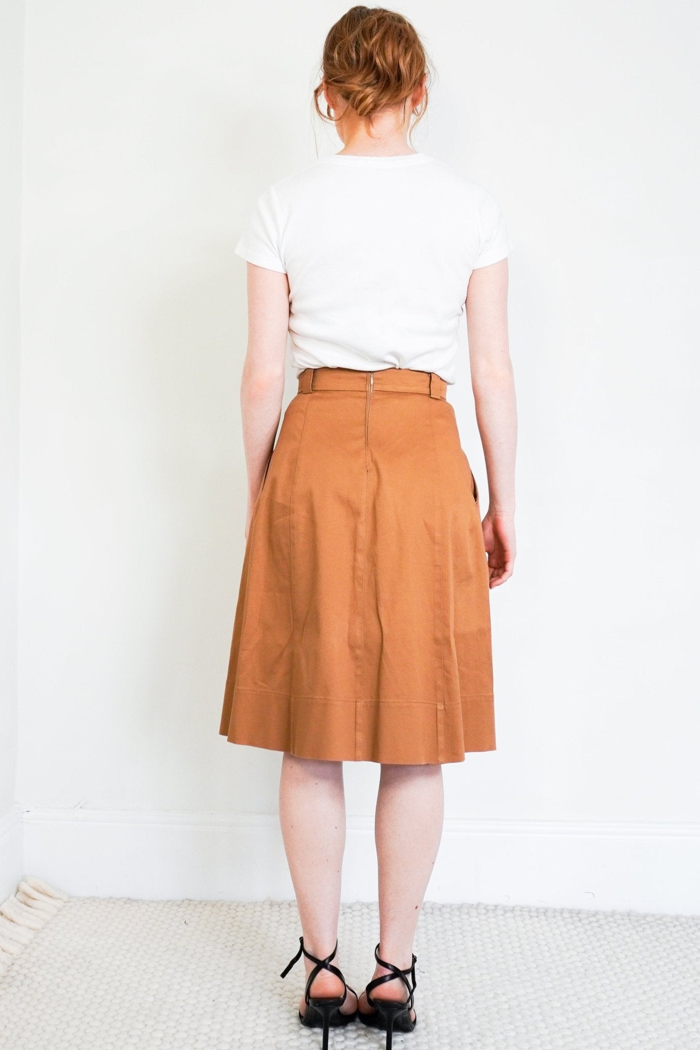 Prada Brown Cargo Skirt RRP £1240 | Authentic Preloved - Reloved Again