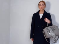 Sezane Navy Long Wool Coat (RRP £470) | Authentic Preloved