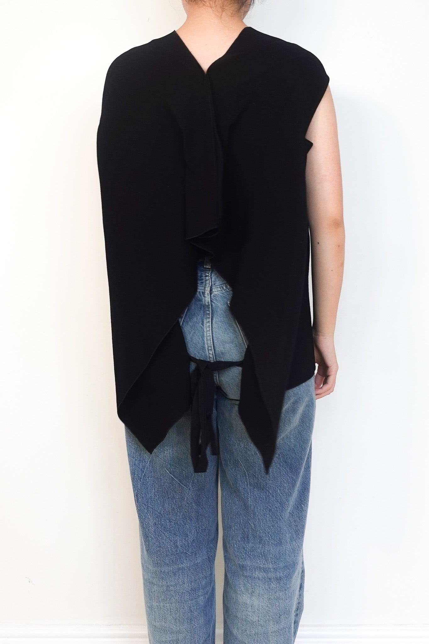 Roland Mourent black Crepe Top RRP £500 | Authentic Preloved - Reloved Again