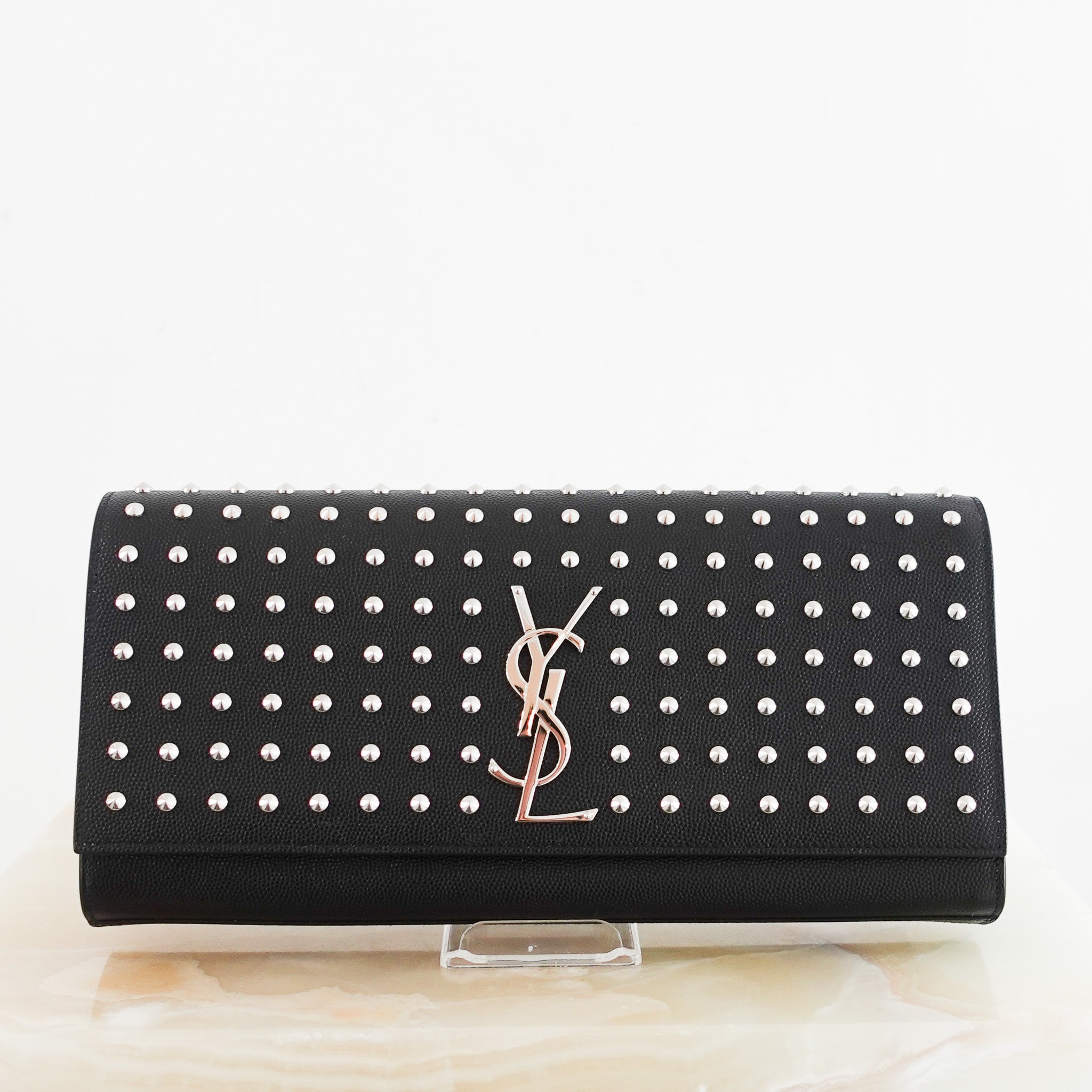 saint-laurent-kate-studded-clutch-front-picture-chelsea-london