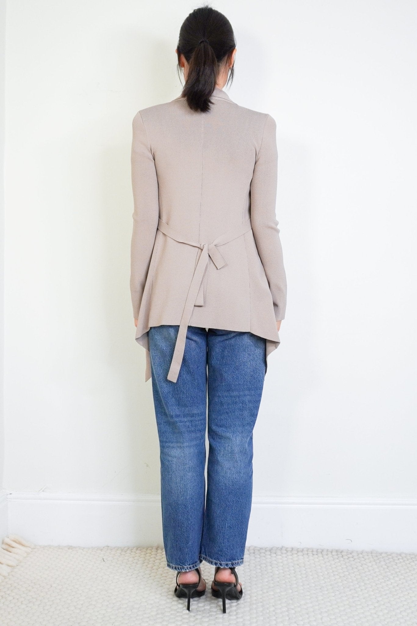 Scanlan Theodore Taupe Jacket RRP £548 | Authentic Preloved - Reloved Again