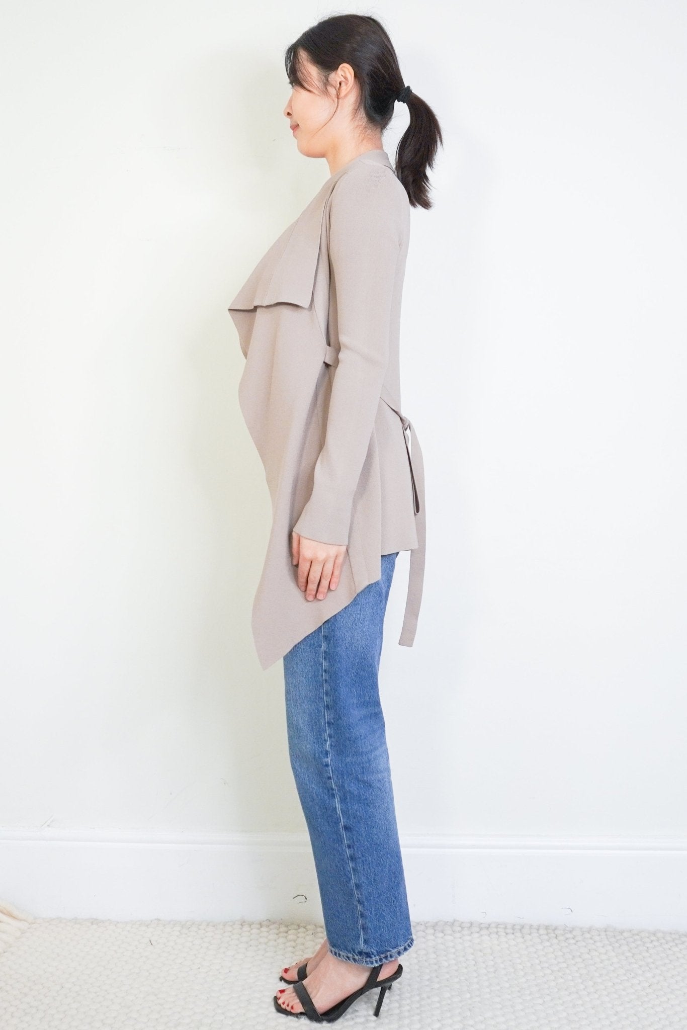 Scanlan Theodore Taupe Jacket RRP £548 | Authentic Preloved - Reloved Again