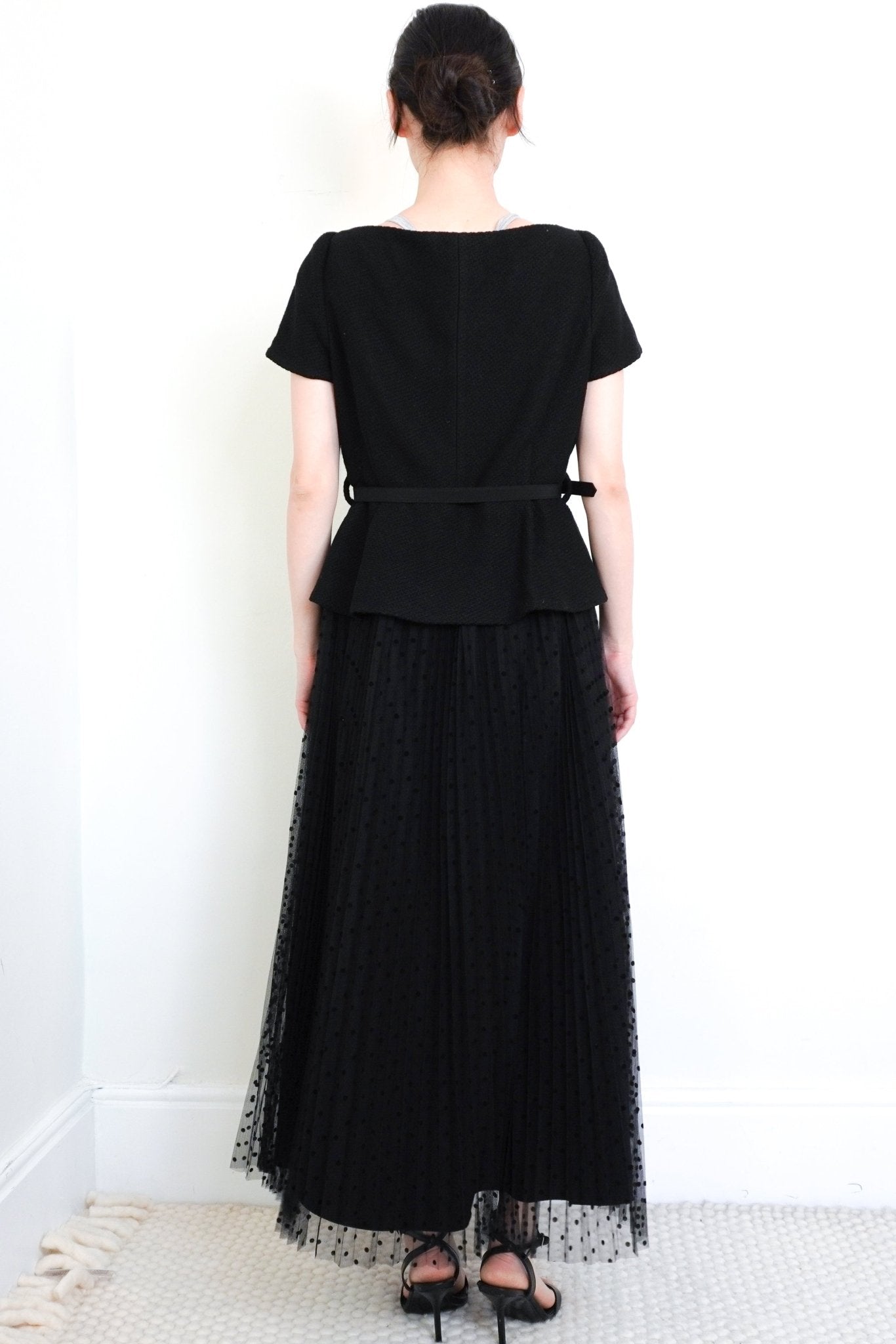 Self Portrait Black Polka Dot Blazer Dress RRP £450 | Authentic Preloved - Reloved Again