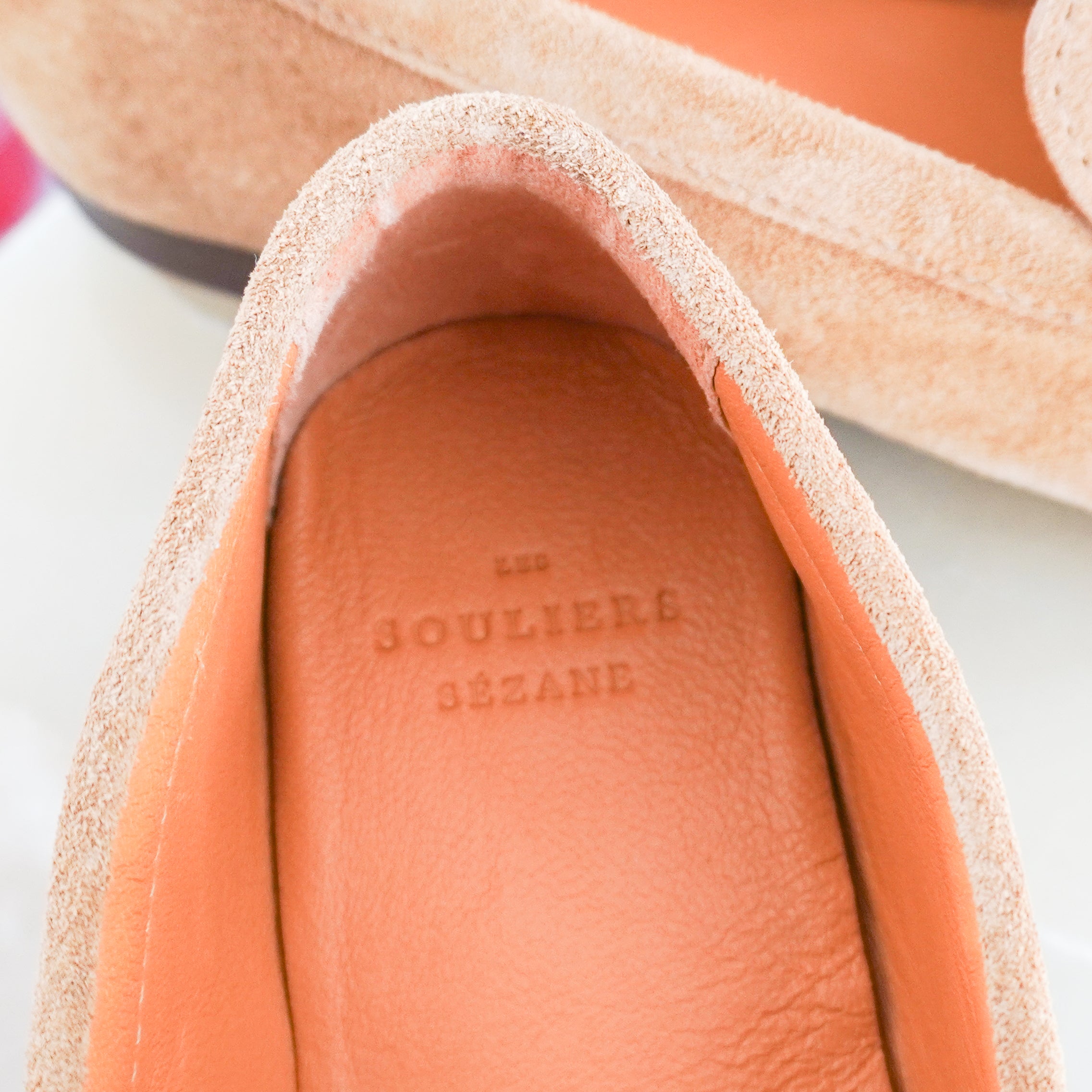 Logo image of the Sezane loafers 