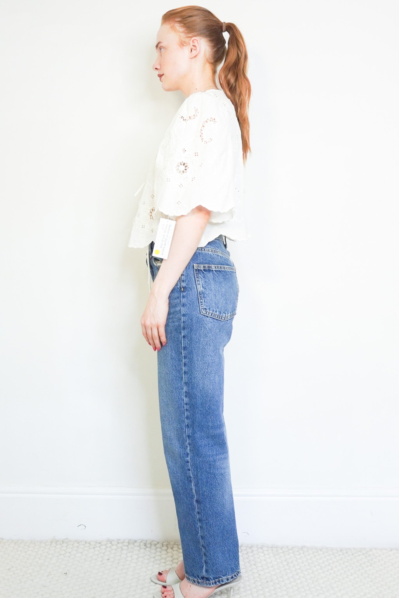 NEW New Sea New York Kiara Tie Front Top (RRP £525) | Authentic Preloved - Reloved Again