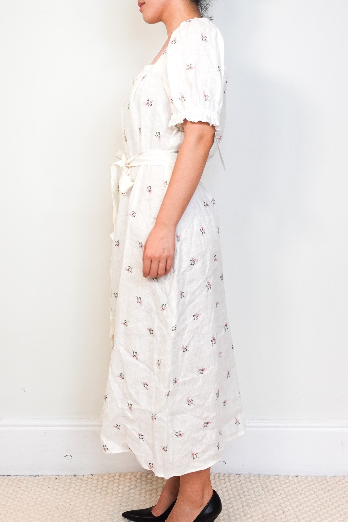 Sleeper Linen Floral dress RRP £130 | Authentic Preloved - Reloved Again