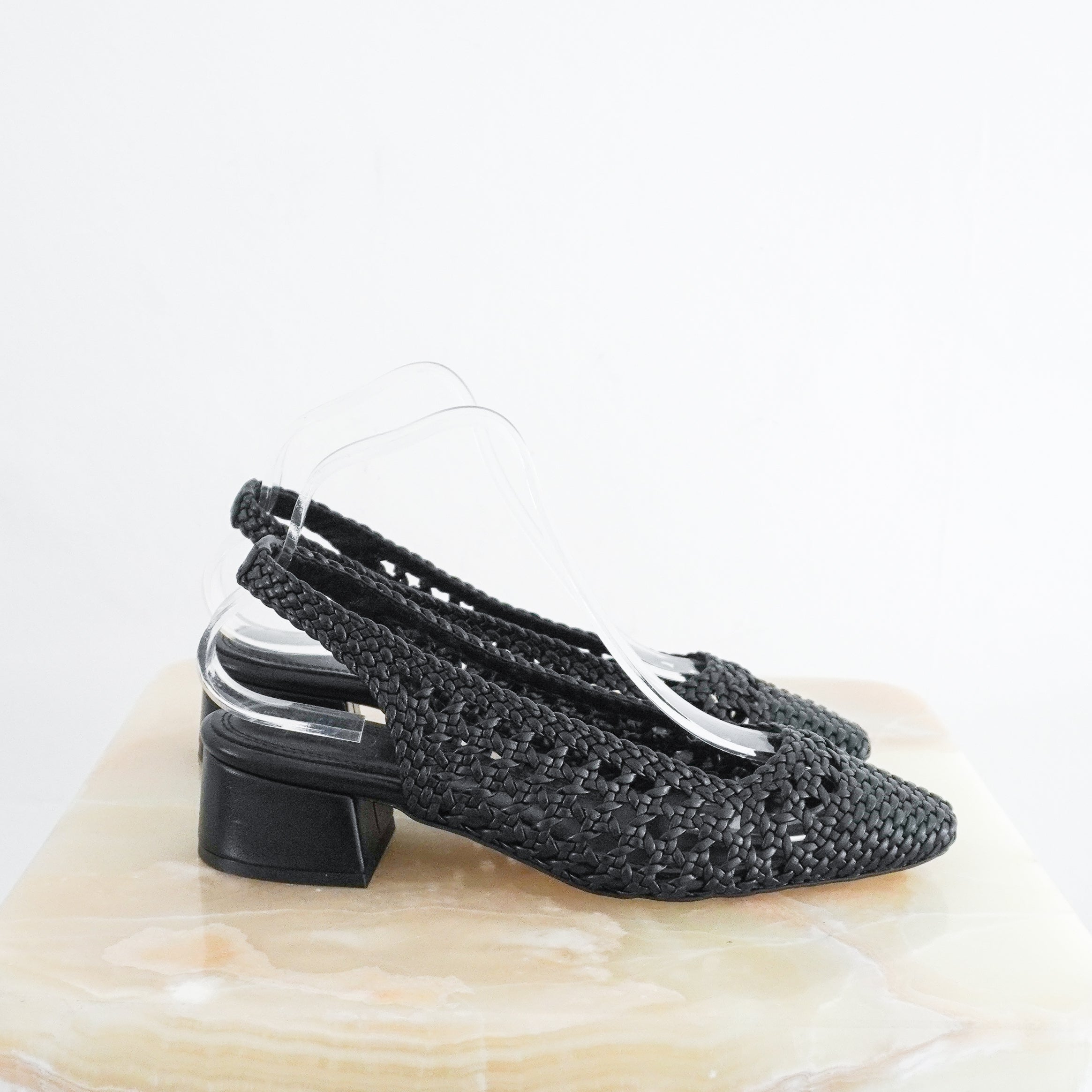 souliers-martinez-black-slingbacks-authentic-preloved-side-picture-chelsea-london
