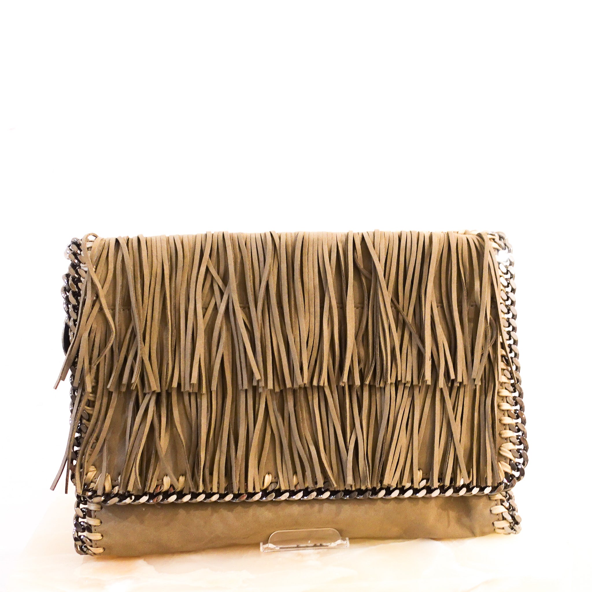 Stella McCartney Falabella Fringe Bag RRP £600 | Authentic Preloved - Reloved Again