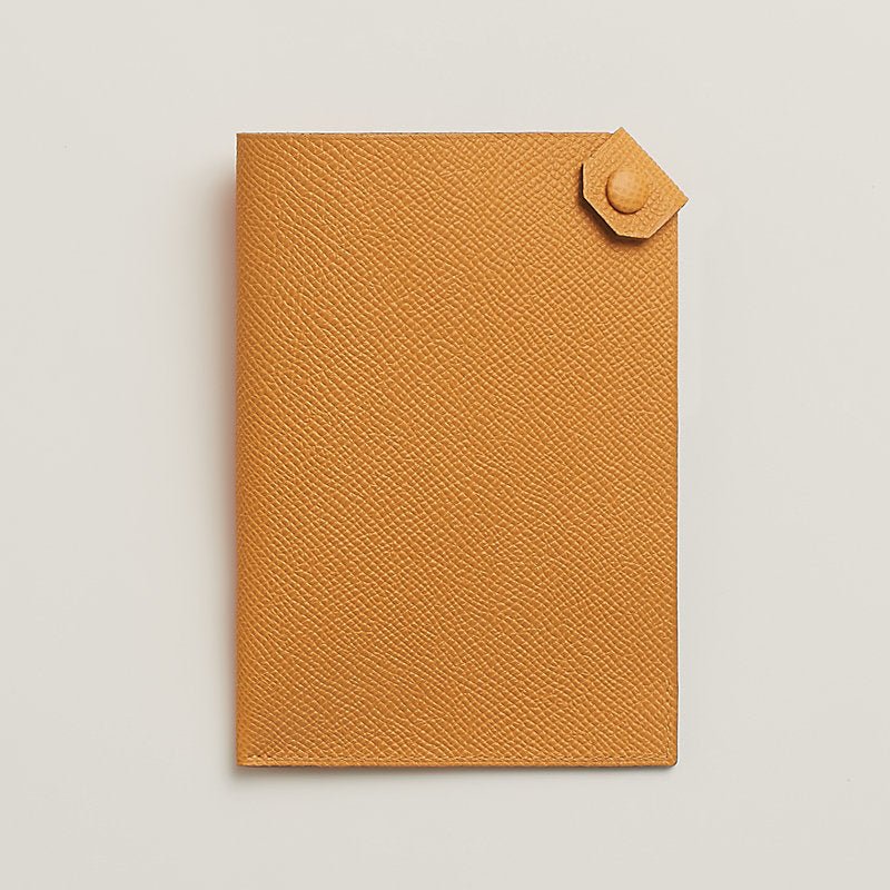 NEW Hermès Yellow Tarmac Passport Holder RRP £240 | Authentic Preloved FINAL SALE - Reloved Again