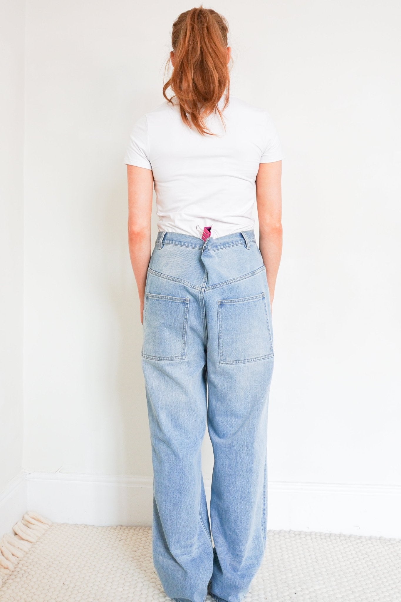 Tibi Blue Light Wash Jeans RRP £400 | Authentic Preloved - Reloved Again