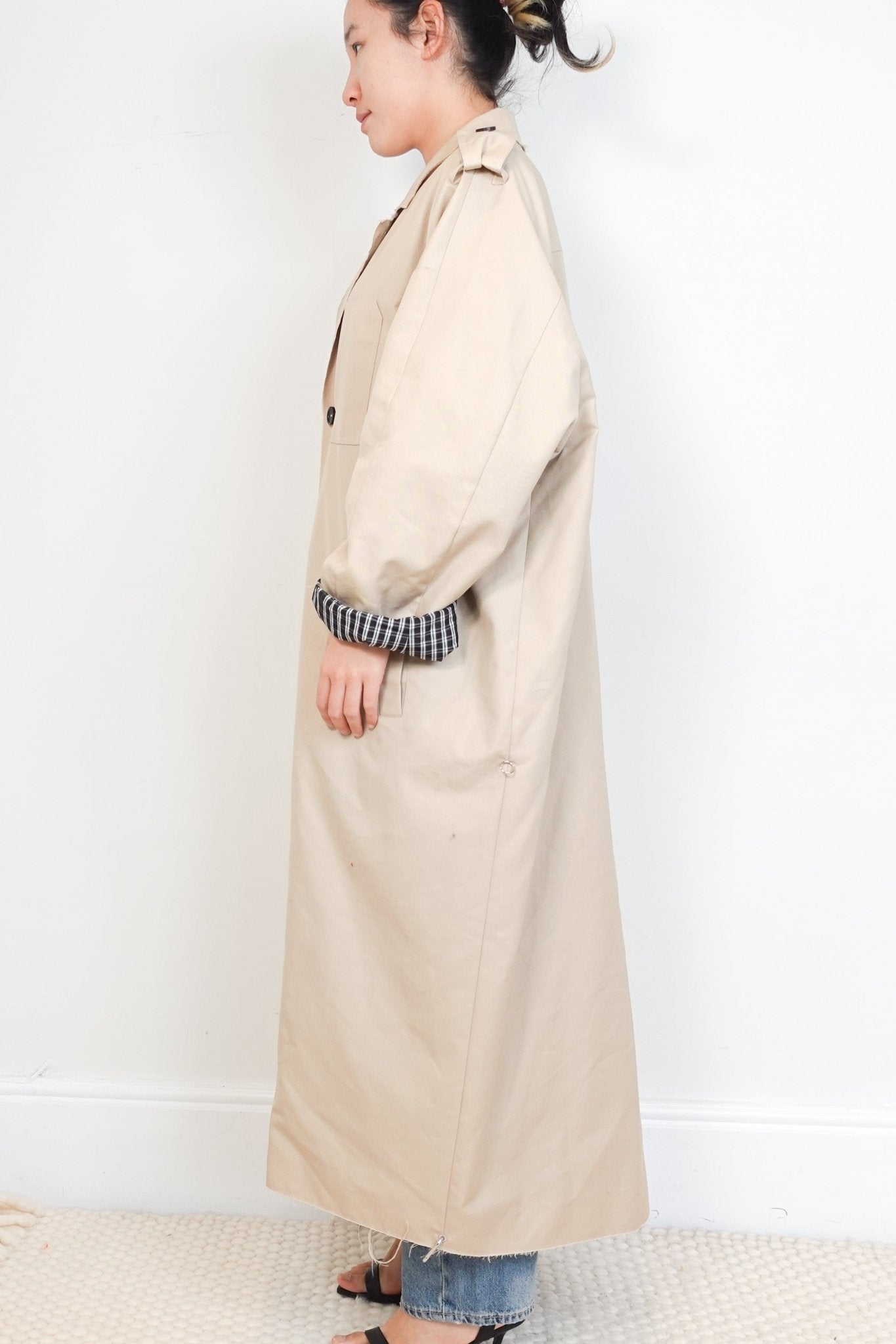 Tibi Reversible Cuffed Trench RRP £1100 | Authentic Preloved - Reloved Again