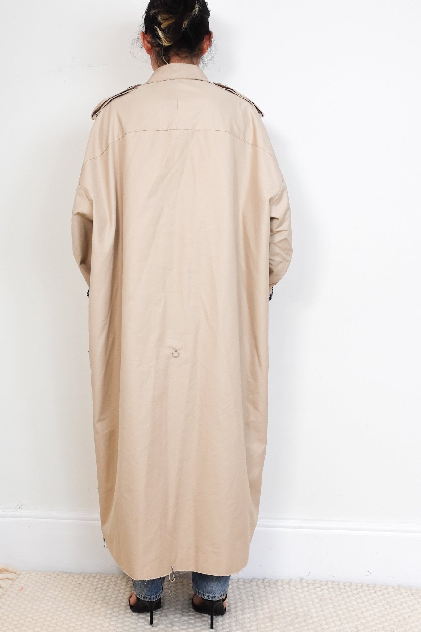 Tibi Reversible Cuffed Trench RRP £1100 | Authentic Preloved - Reloved Again