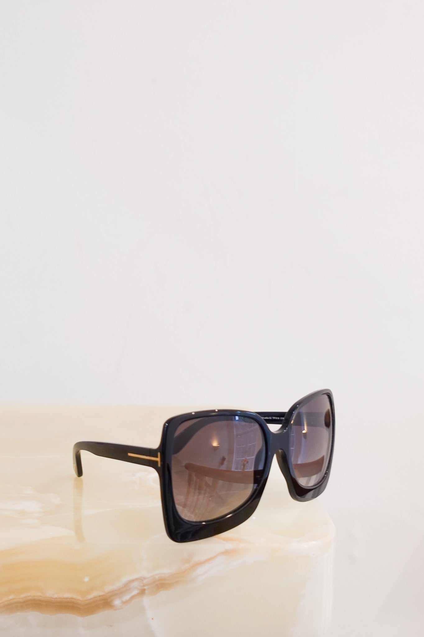 Tom Ford Emanuella Oversized Black Sunglasses | Authentic Preloved - Reloved Again