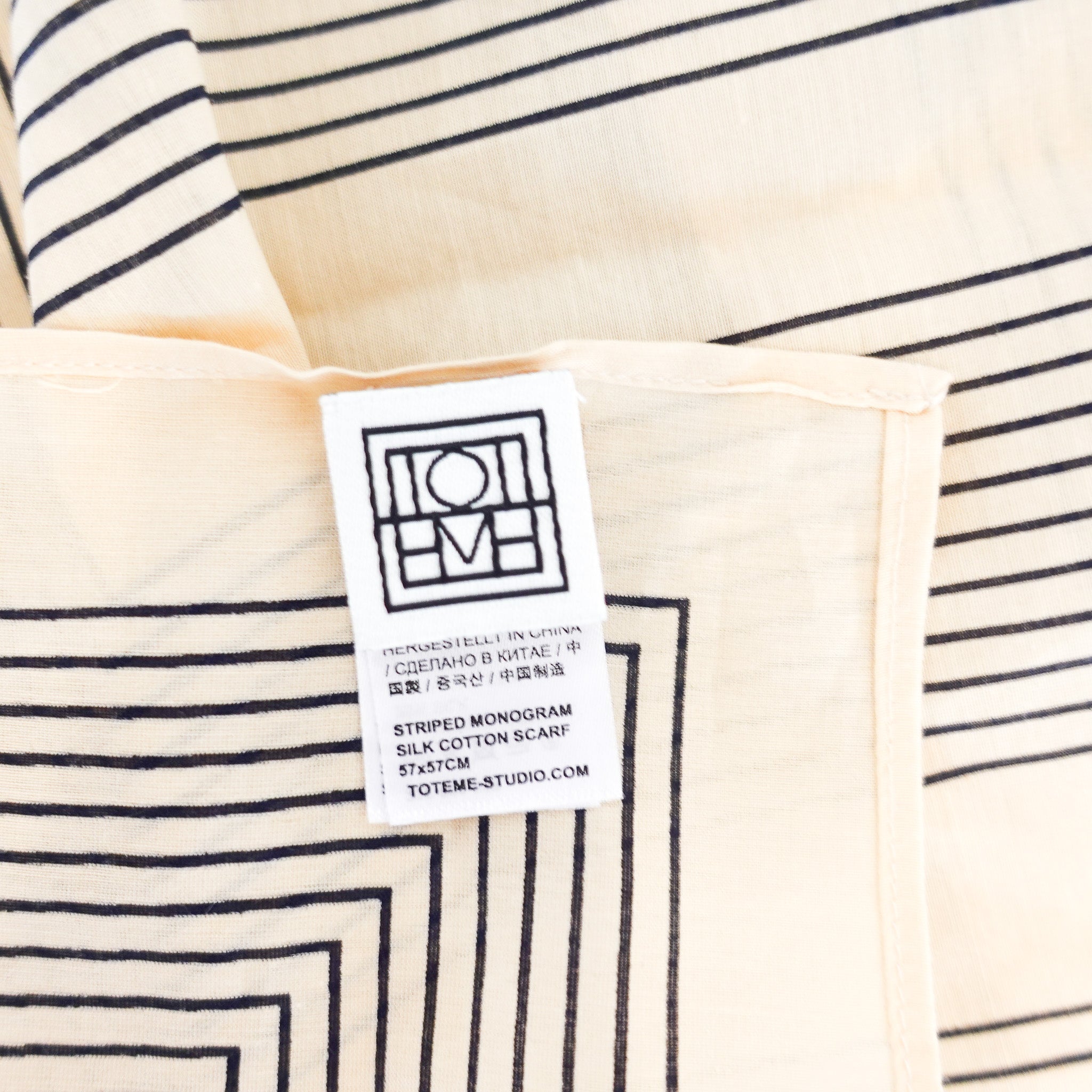 toteme-cream-monogram-silk-scarf-label-picture-chelsea-london