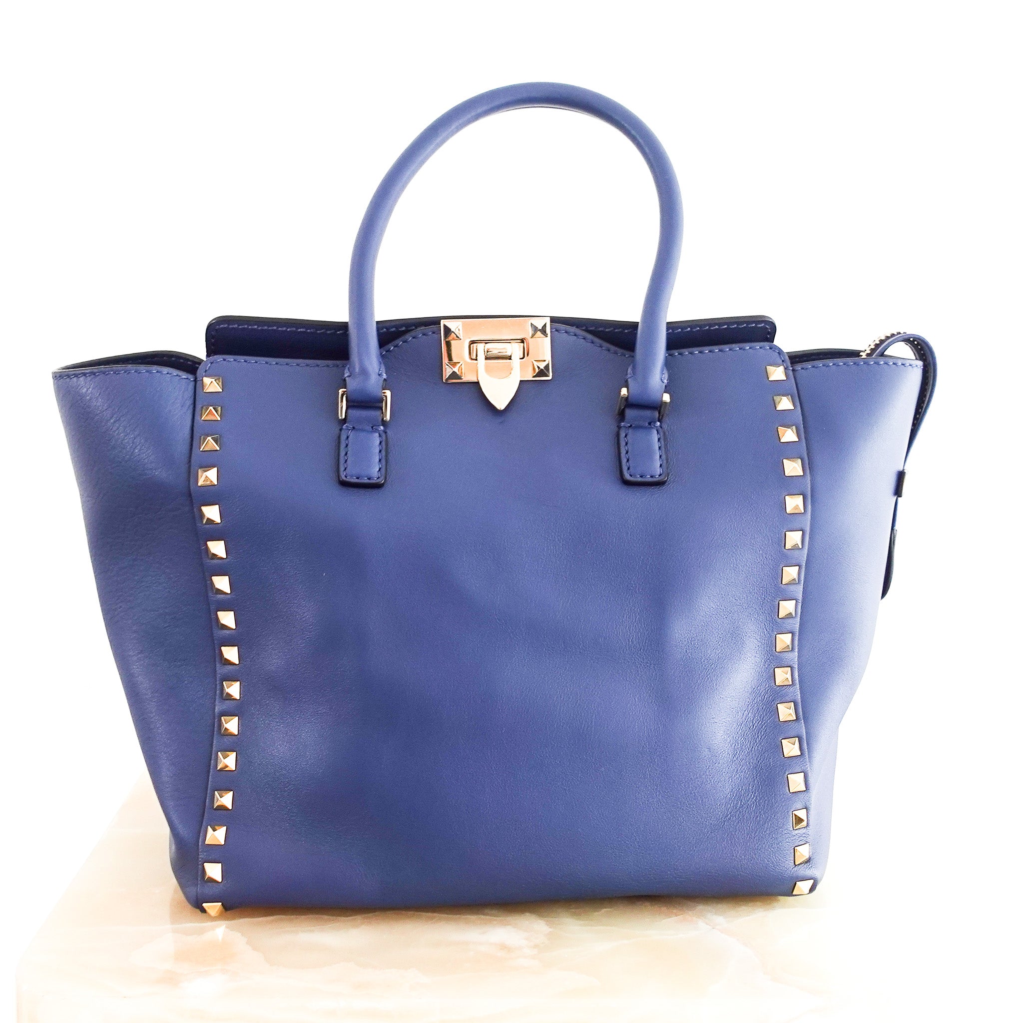 valentino-blue-rockstud-tote-bag-front-picture-chelsea-london