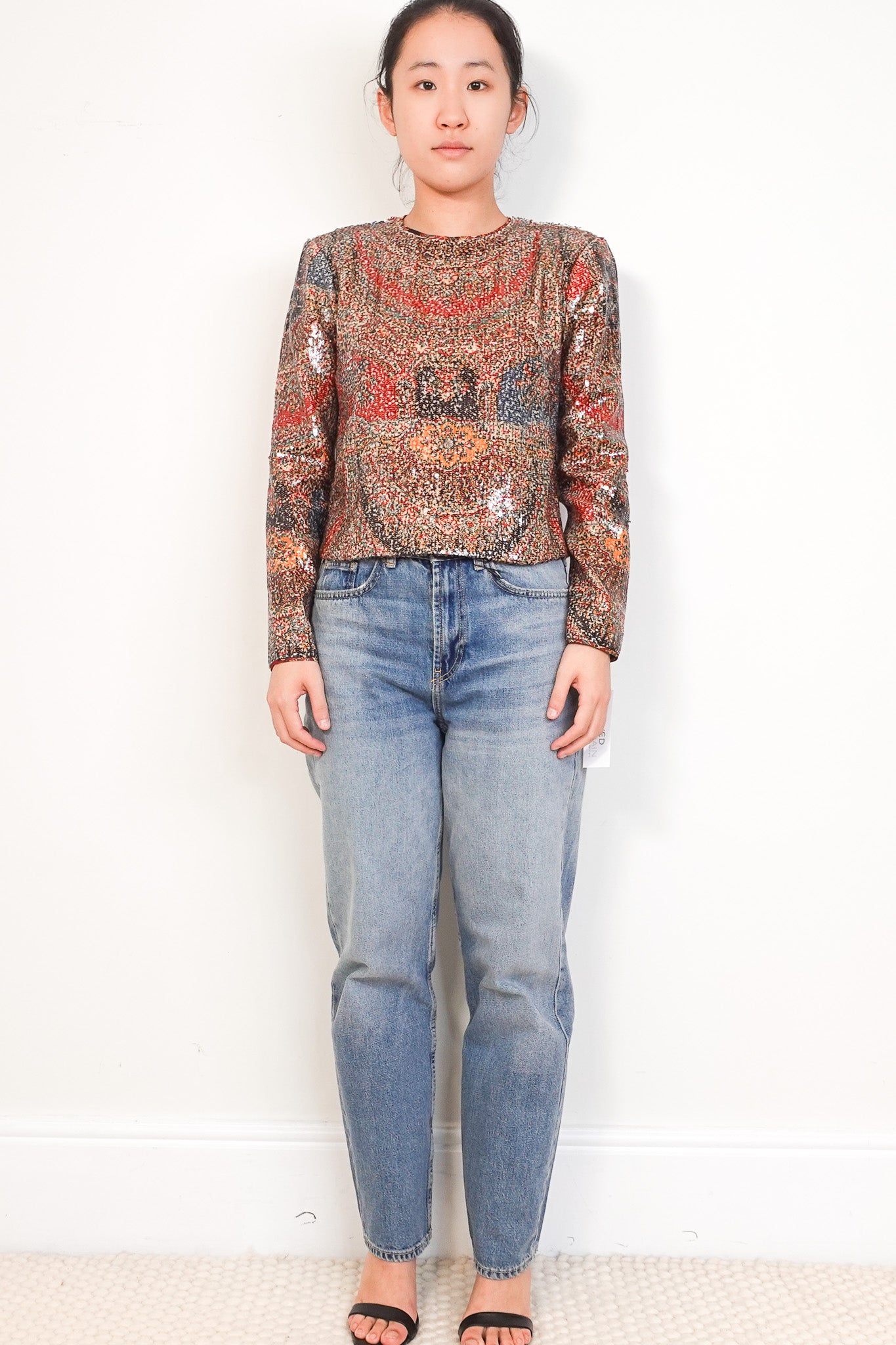 Veronica Beard Kippa Sequin Top RRP £194 | Authentic Preloved - Reloved Again