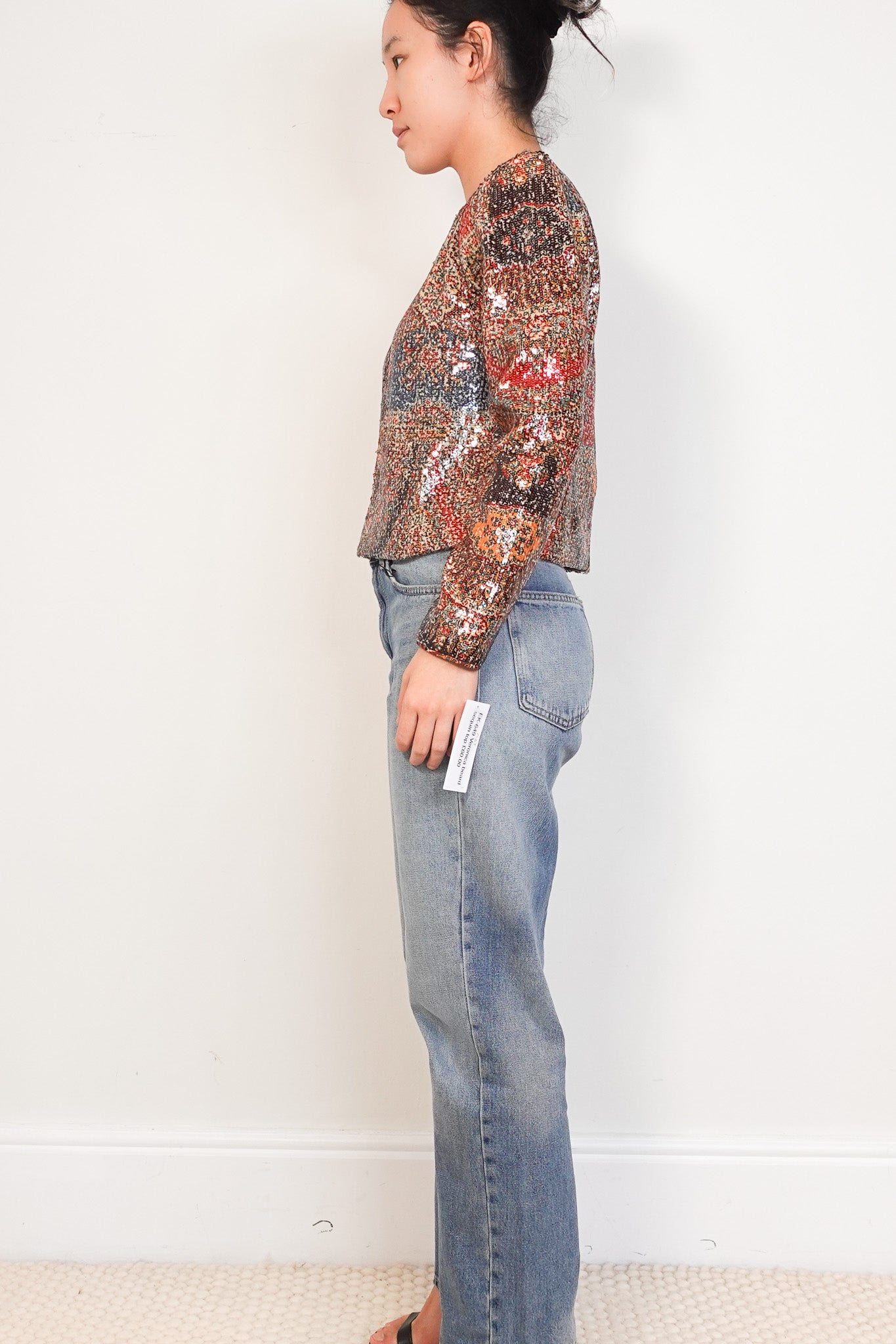 Veronica Beard Kippa Sequin Top RRP £194 | Authentic Preloved - Reloved Again