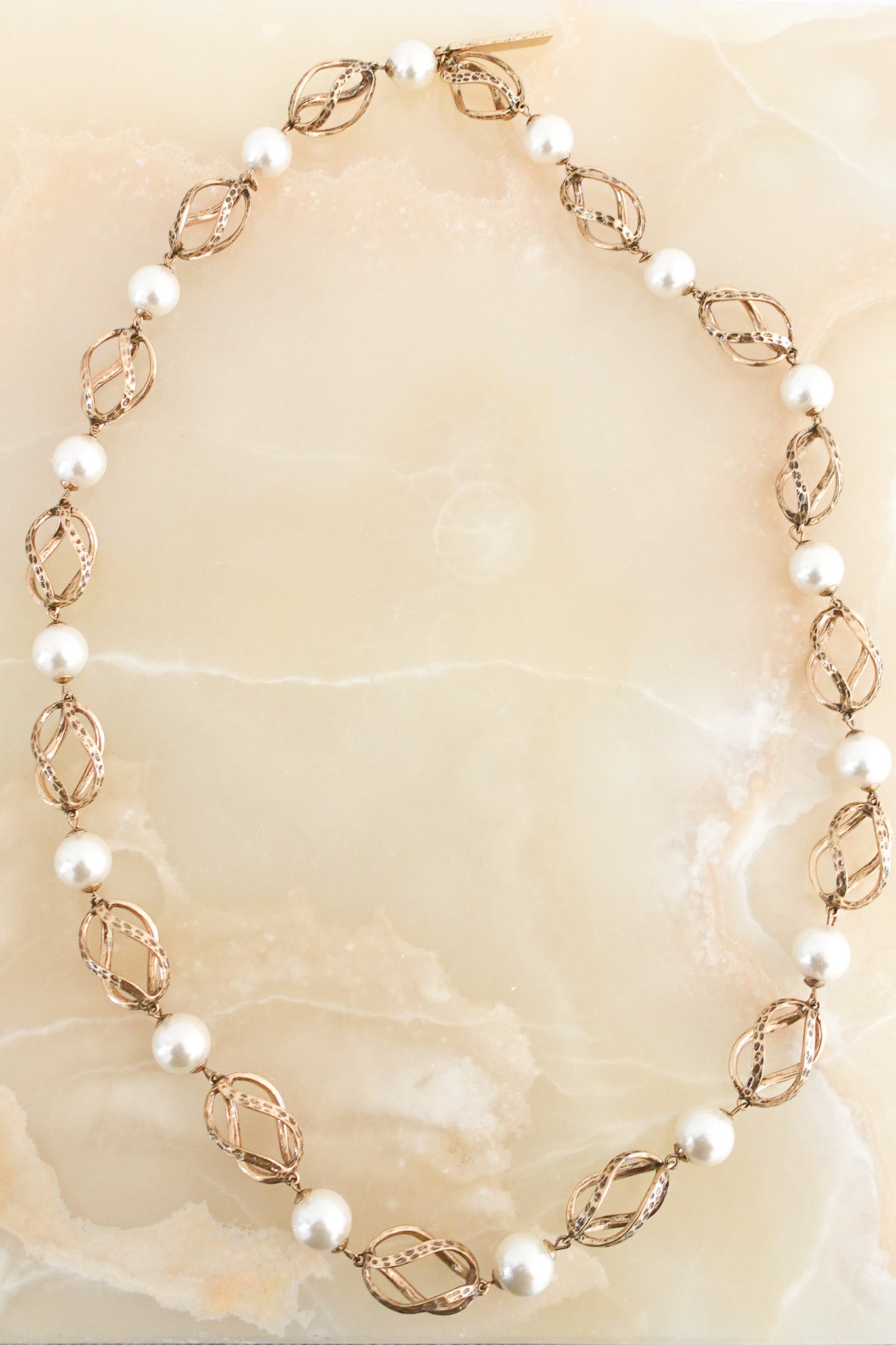 Weekend Max Mara Pearl Necklace RRP £100 | Authentic Preloved - Reloved Again