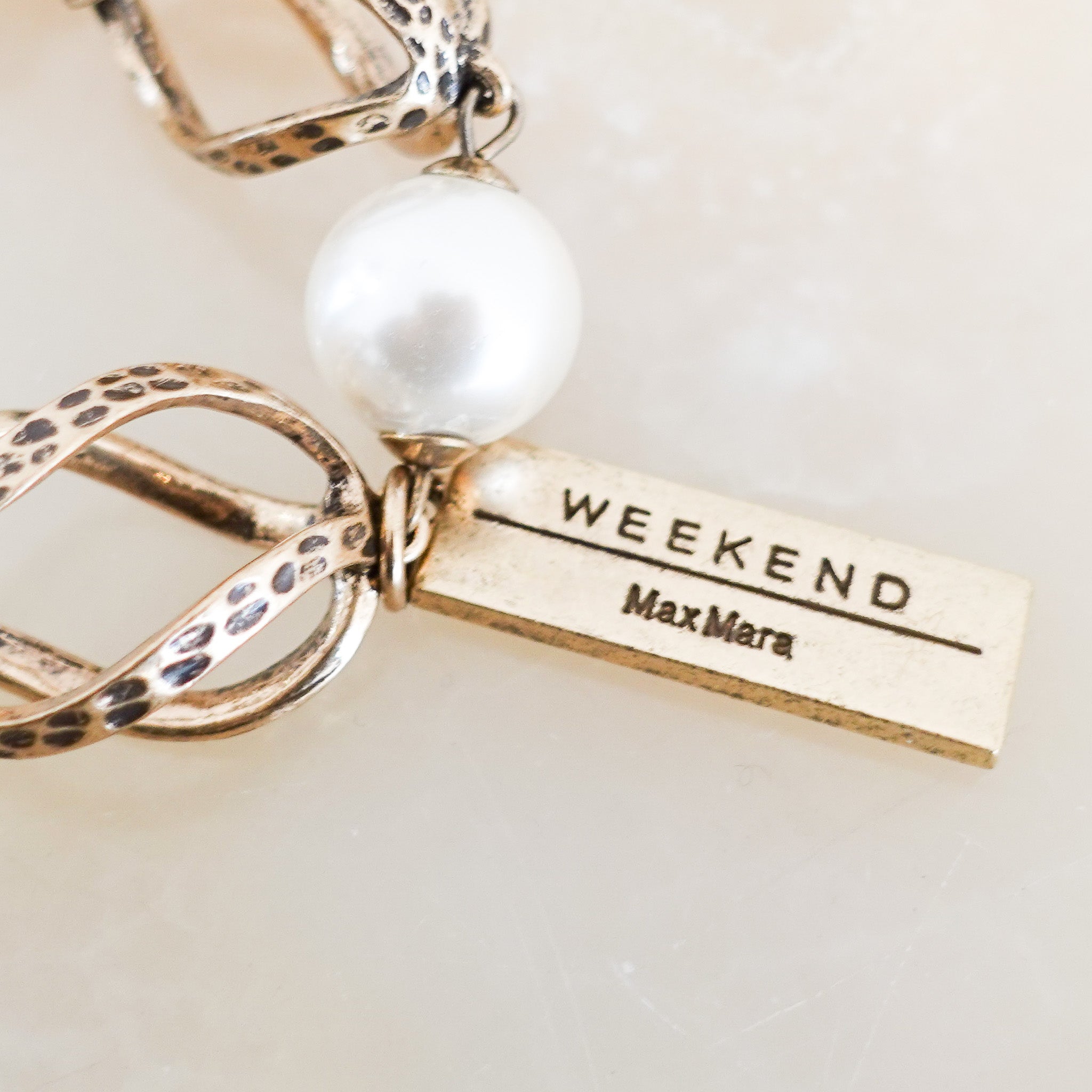 Weekend Max Mara Pearl Necklace RRP £100 | Authentic Preloved - Reloved Again