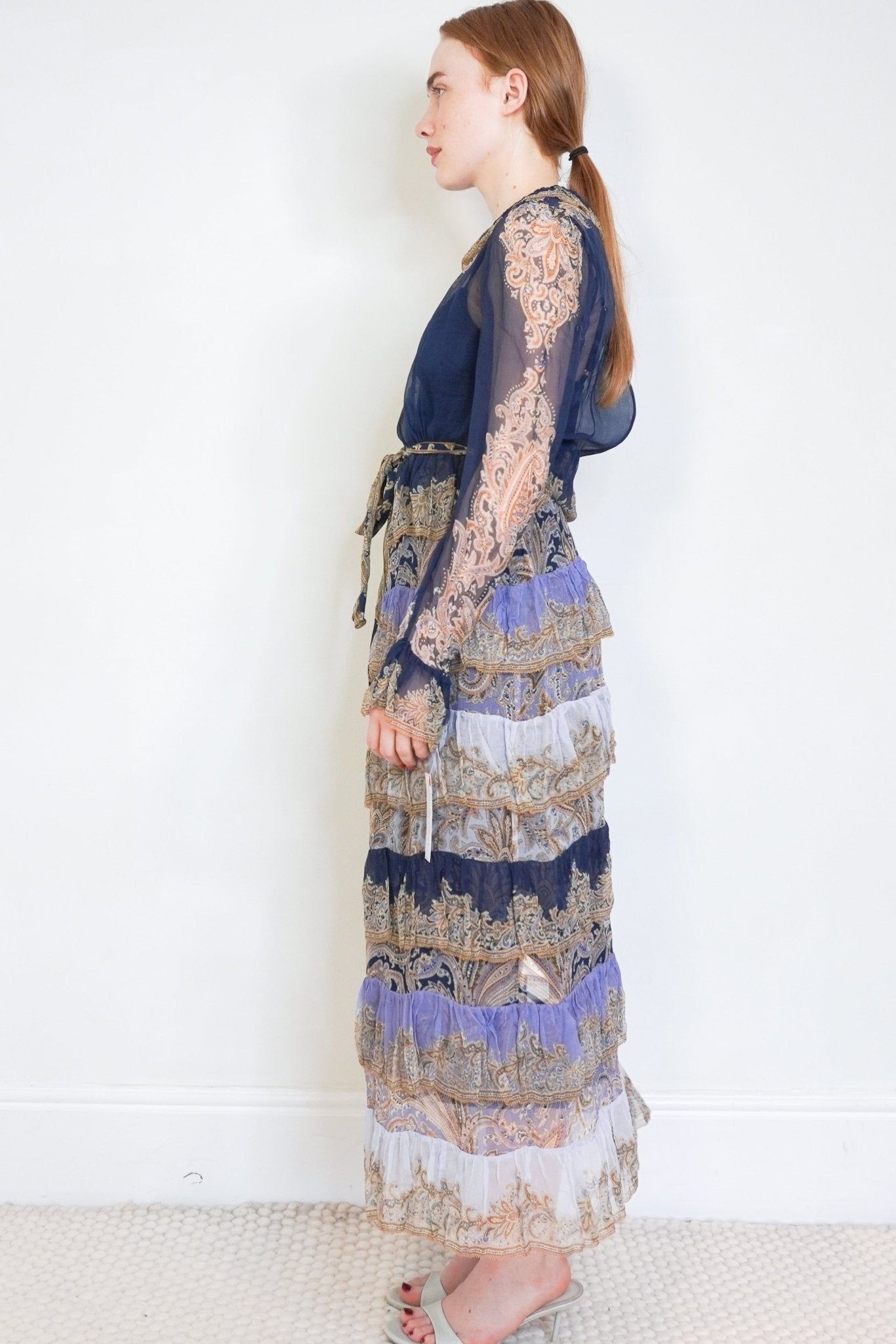 Zimmermann Silk Paisley Dress (RRP £800) | Authentic & Preloved - Reloved Again
