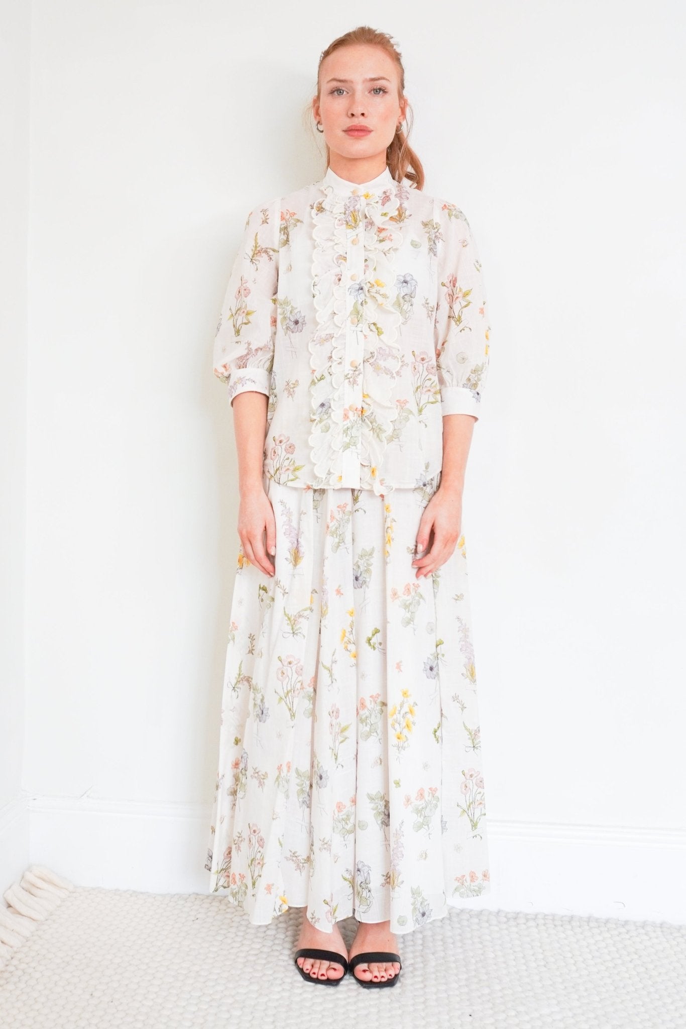 Zimmermann Floral Blouse RRP £450 | Authentic Preloved - Reloved Again